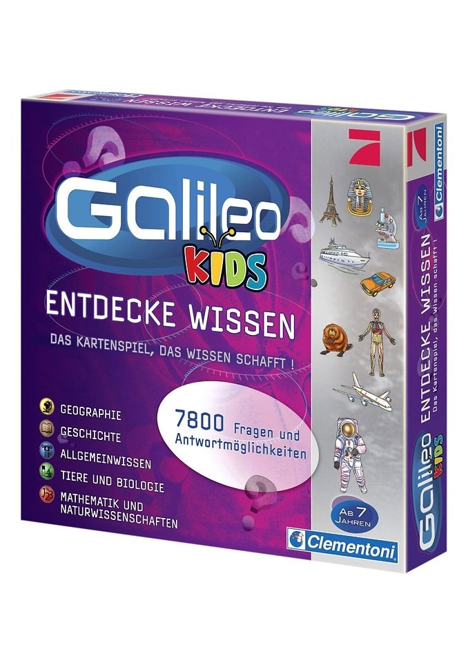 Clementoni® Spiel »Galileo, Kids«, Made in Europe