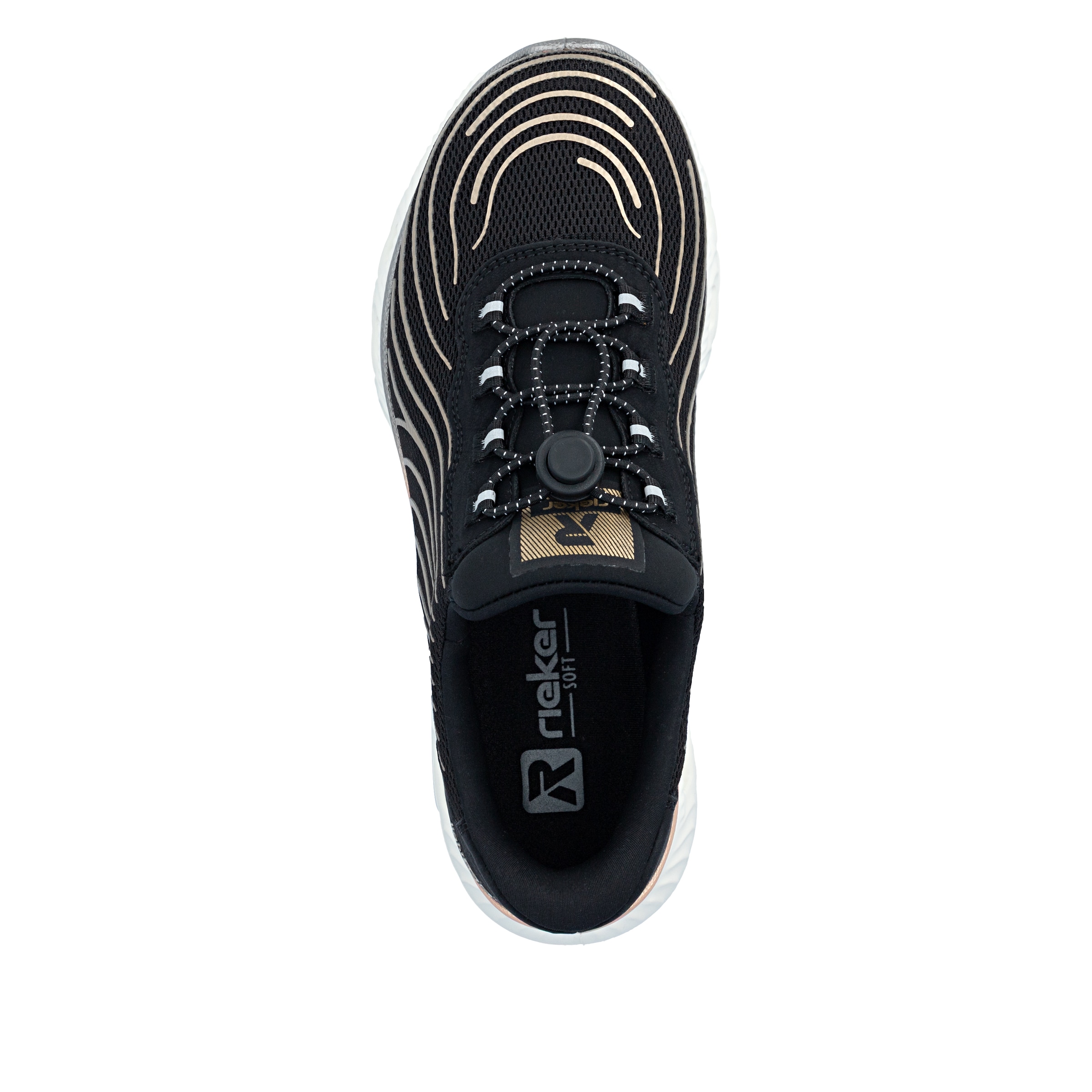 Rieker Plateausneaker »Ready2GO«  Sport-Sneaker, Freizeitschuh, Halbschuh mit Schnellverschluss