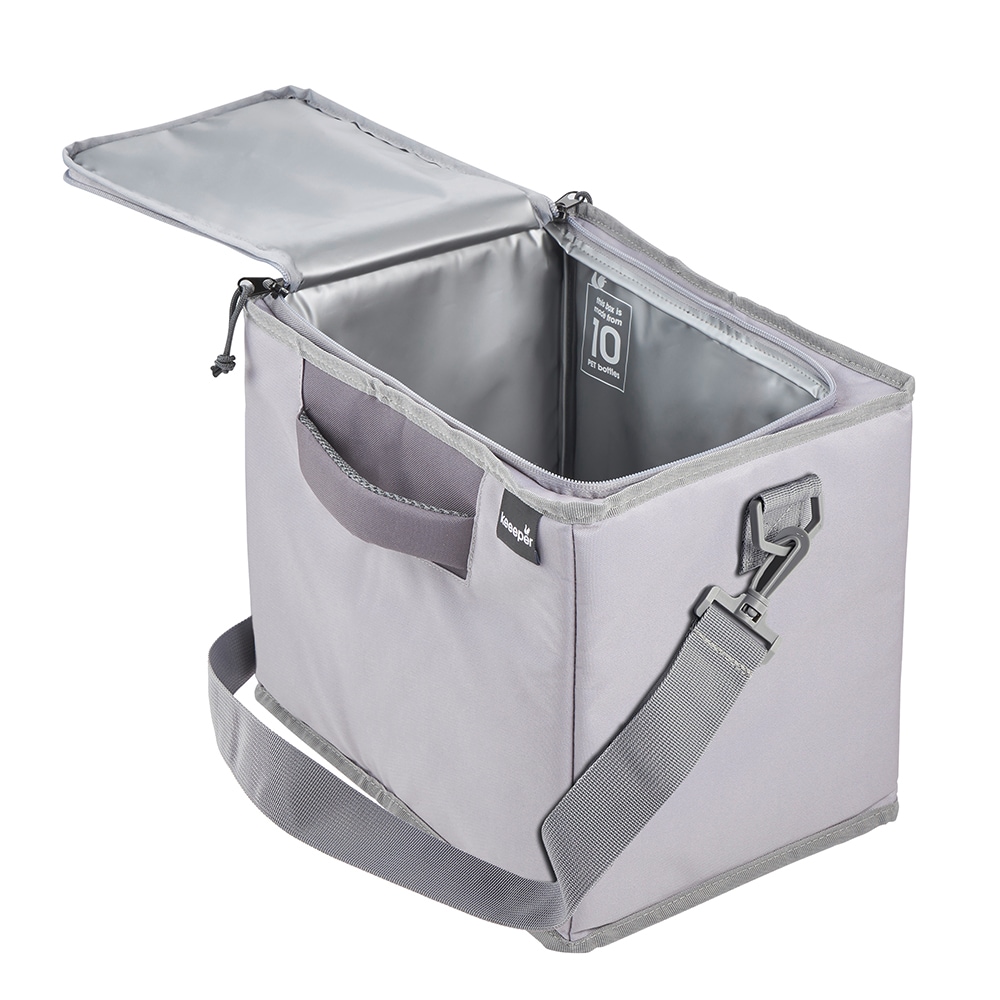 keeeper Klappbox »Profi-Klappbox ben 45l und faltbare Isoliertasche neo 19l« Soft-Touch-Griffe, zusammenklappbar, wasserabweisend