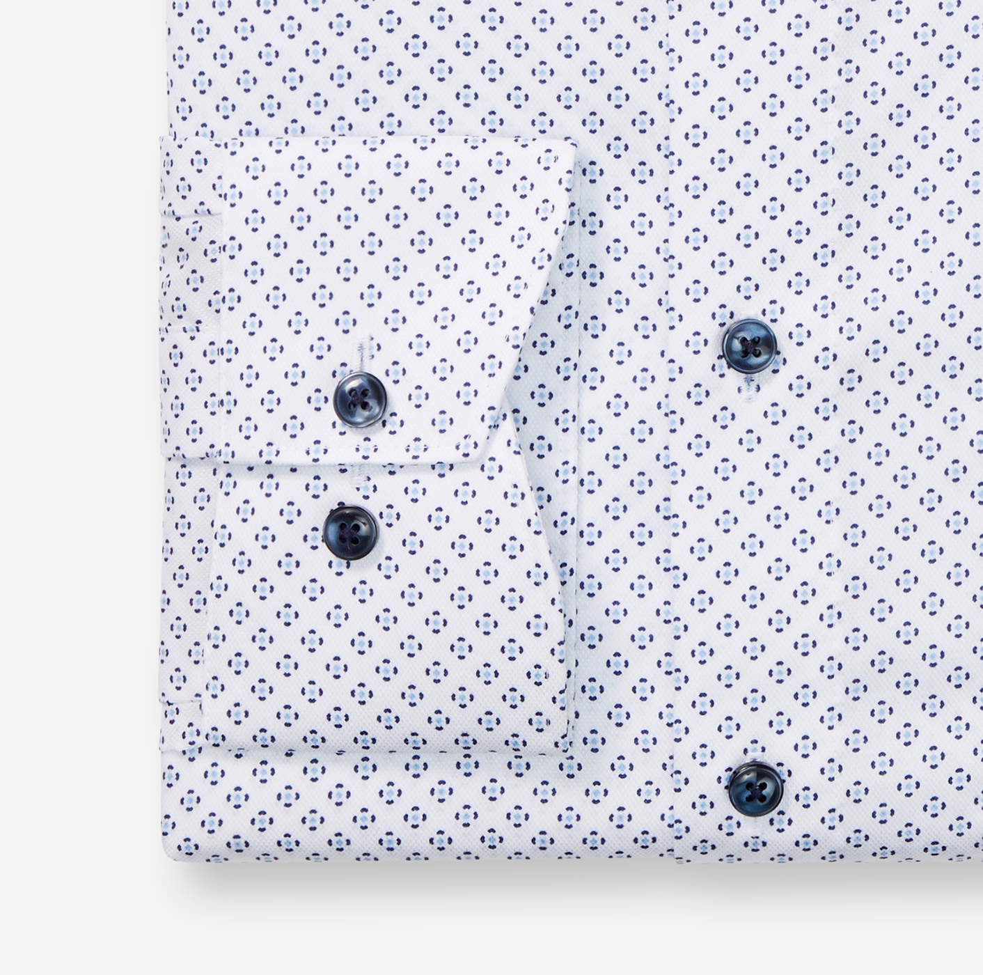 OLYMP Langarmhemd »Luxor modern fit« modern fit, Businesshemd, gemustert, New-Kentkragen