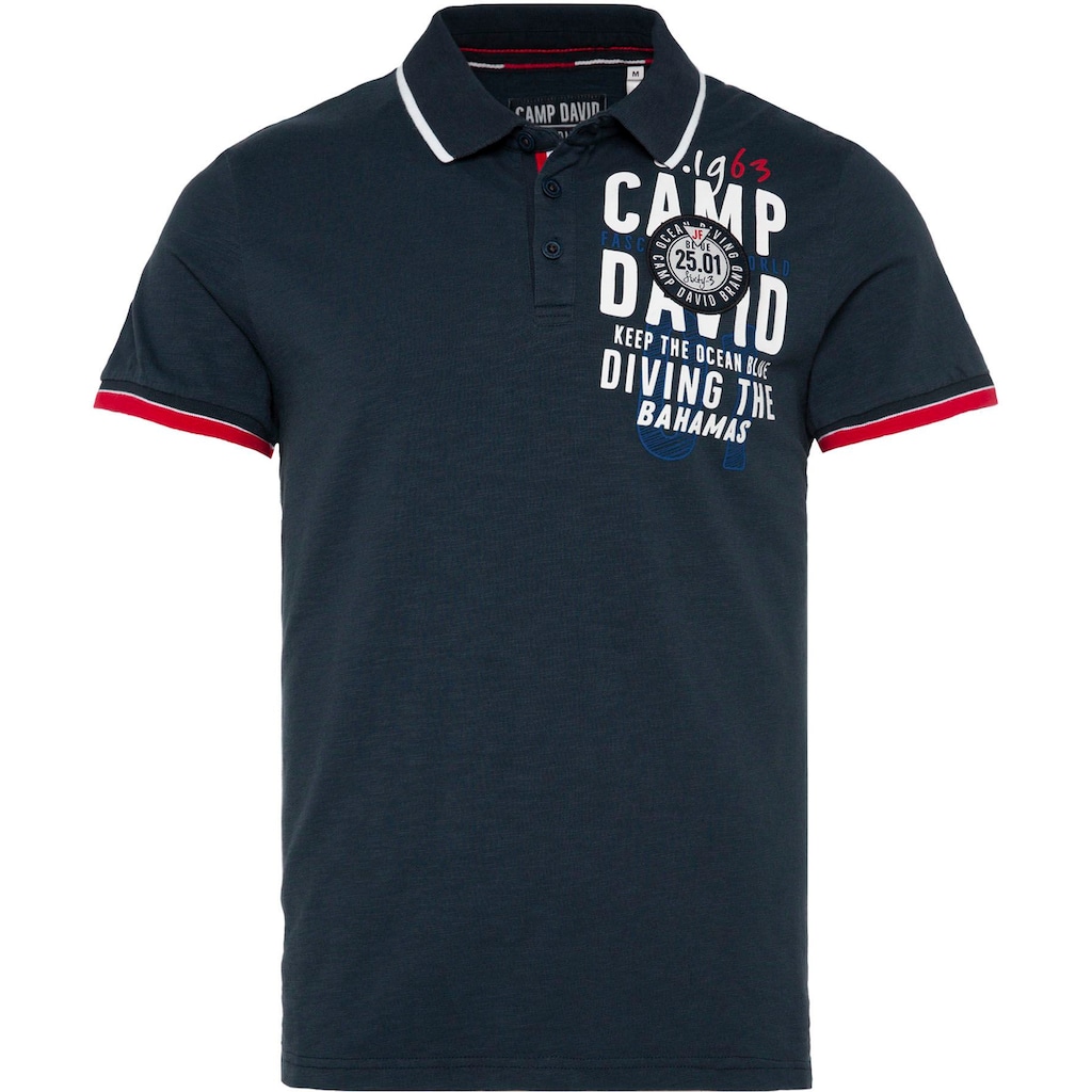 CAMP DAVID Poloshirt