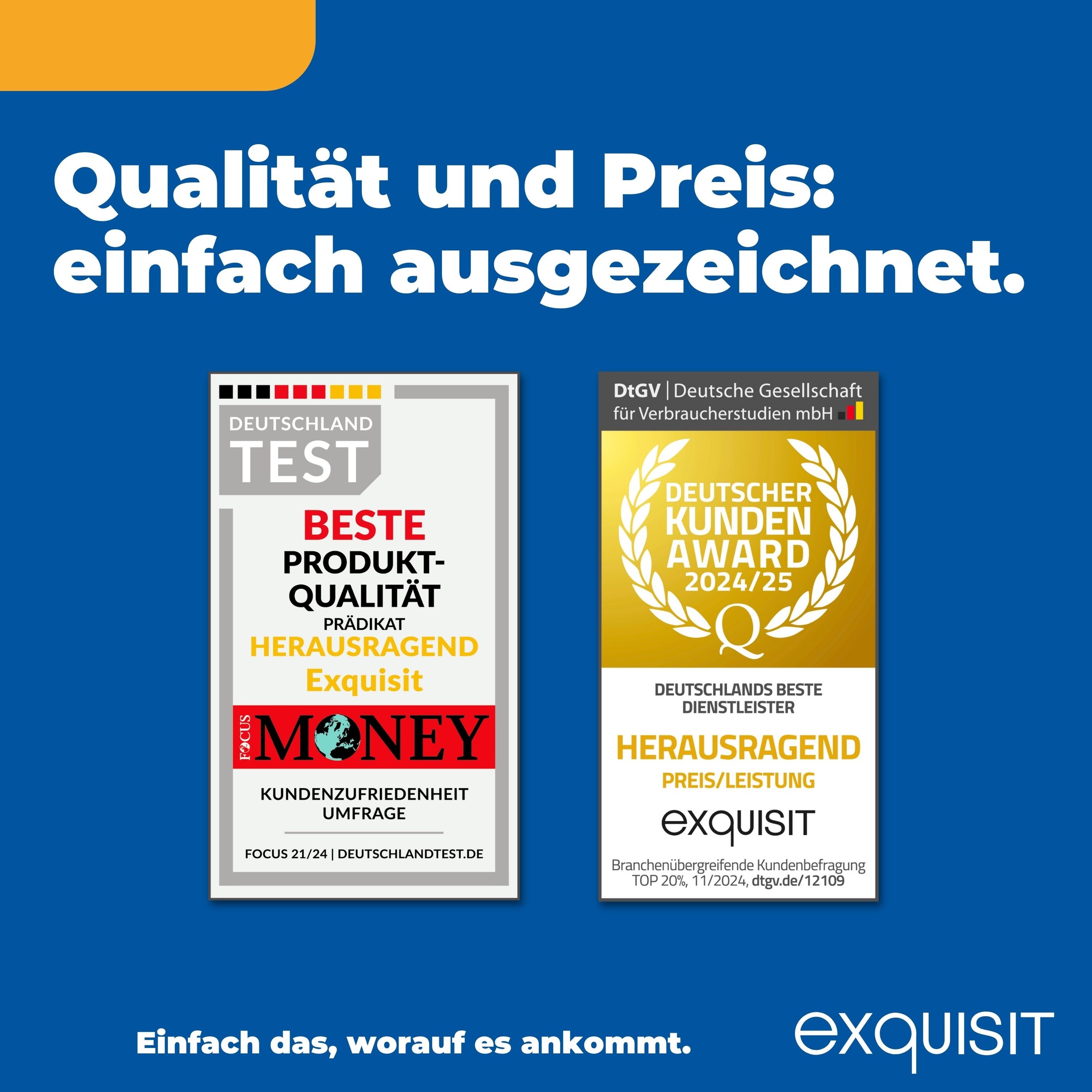 exquisit Kühl-/Gefrierkombination »KGC250-85--040D inoxlook«