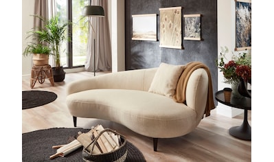 ATLANTIC home collection 2-Sitzer, Nierenformsofa mit Zierkissen im Originalbezug kaufen