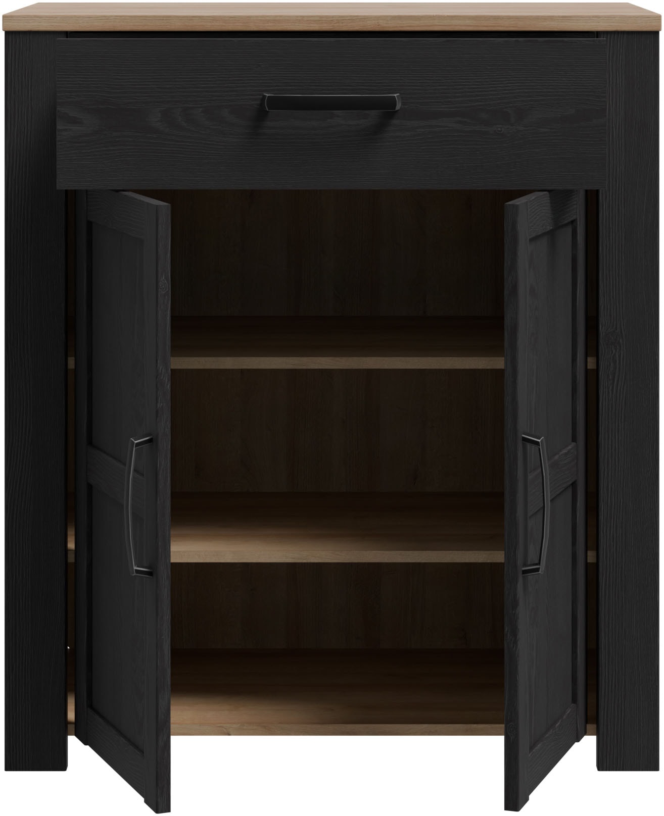FORTE Schuhkommode »Bohol Schuhschrank, Soft Close, 12 Paar Schuhe« B/H/T 86,4/99,3/42 cm,