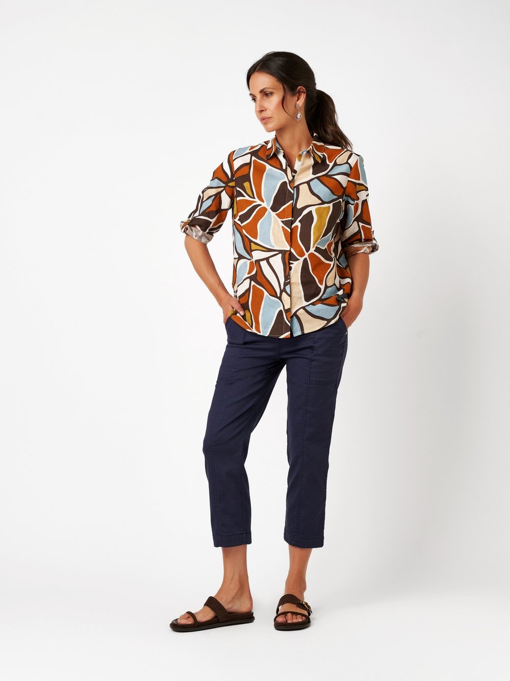 TONI 3/4-Hose  mit Stretch