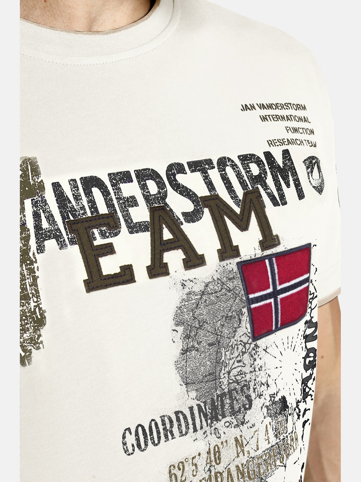 Jan Vanderstorm T-Shirt »T-Shirt SÖLVE«