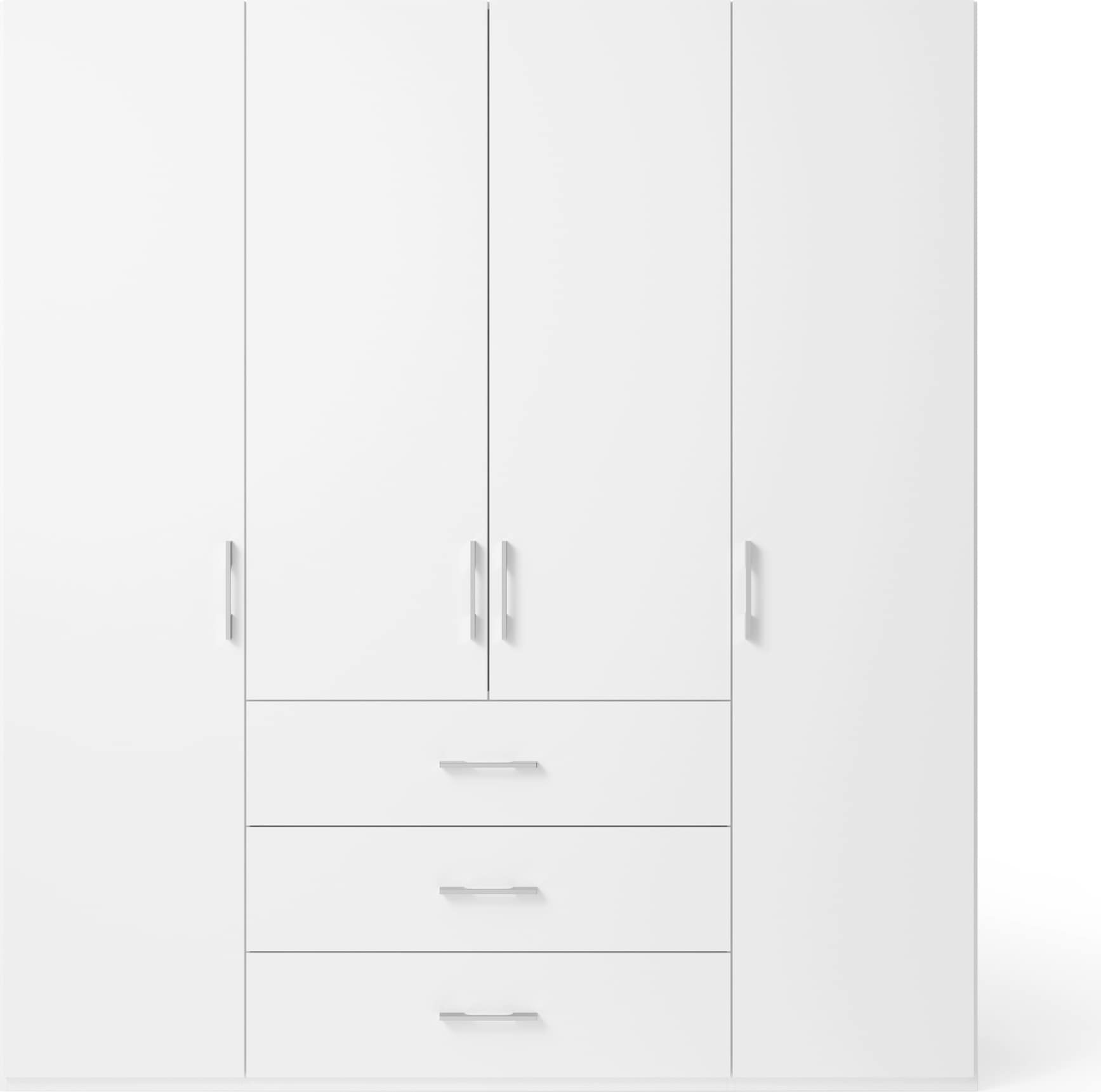 set one by Musterring Drehtürenschrank »Henderson« mit 3 Schubladen, inkl. Fachböden und Kleiderstangen