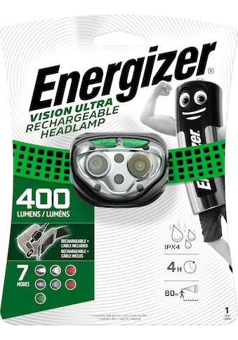 Energizer Kopflampe »Vision Ultra Rechargeable 400 Lumen« kaufen