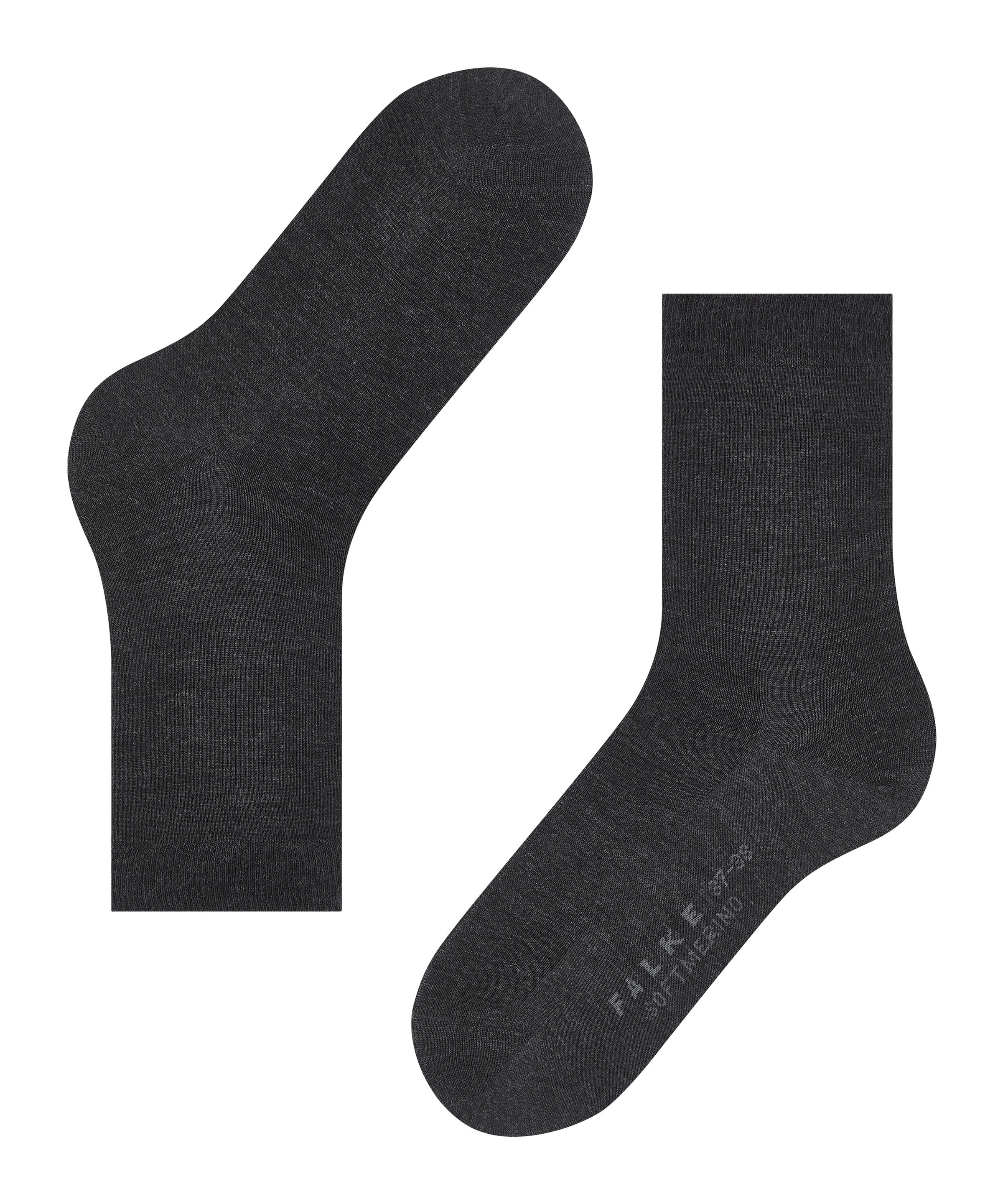 FALKE Socken »Softmerino«, wärmend, hohe Feuchtigkeitsaufnahme, atmungsaktiv, klimaregulierend