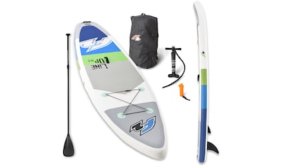 Inflatable SUP-Board »F2 Line Up SMO blue mit Carbonpaddel«, (Set, 5 tlg.)