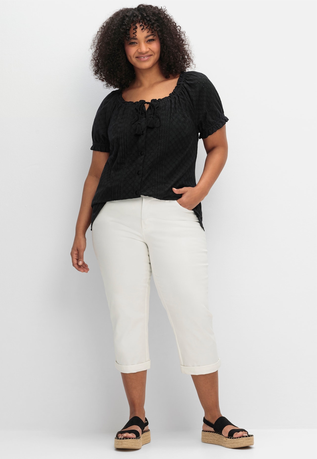 sheego by Joe Browns Kurzarmbluse