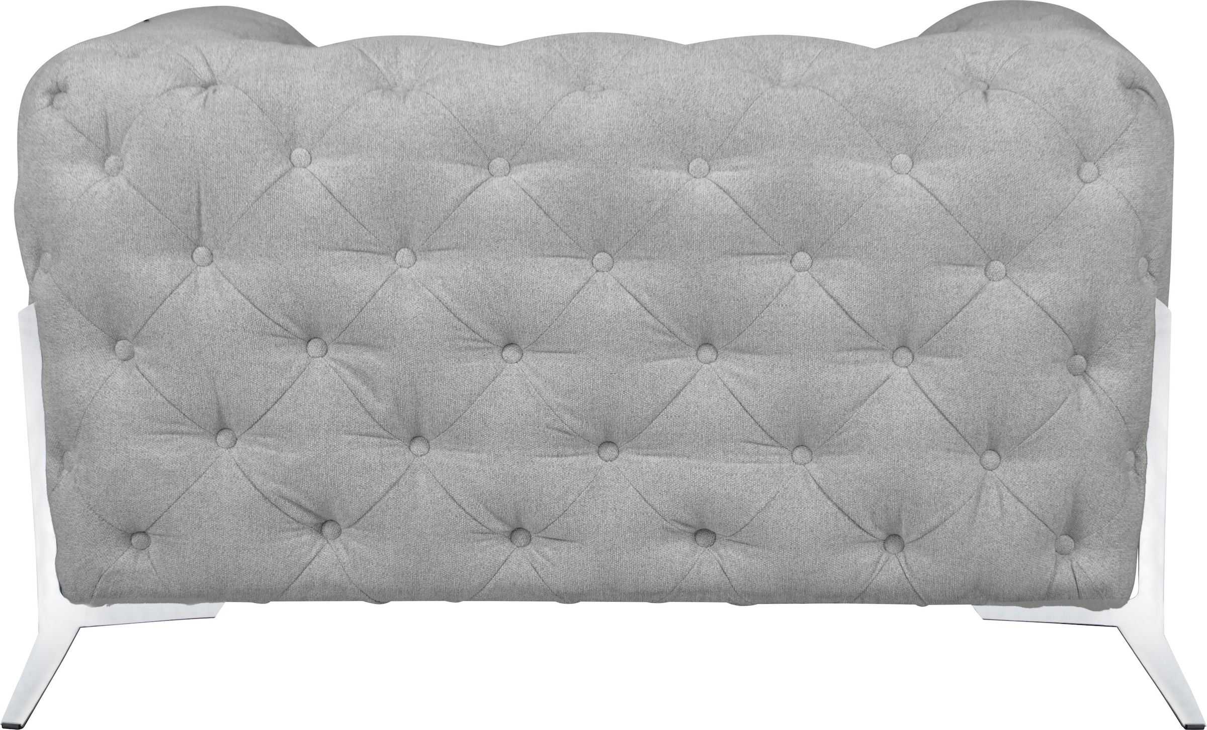Leonique Chesterfield-Sessel »Amaury Sessel«, aufwändige Knopfheftung, moderne Chesterfield Optik, Fußfarbe wählbar