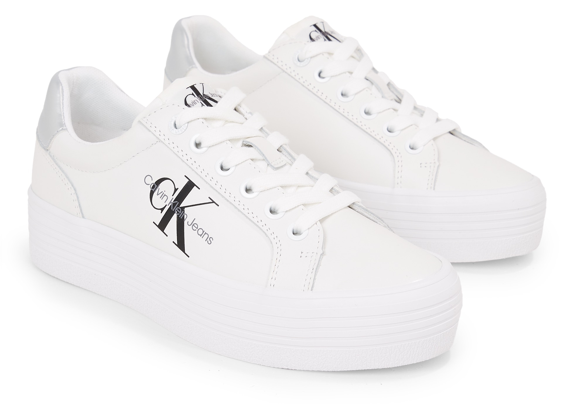 Plateausneaker »VULC FLATFORM LACEUP LTH«, Freizeitschuh, Halbschuh, Schnürschuh, mit...