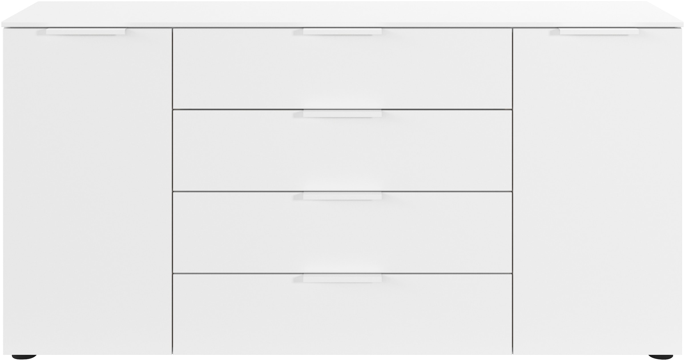 LeGer Home by Lena Gercke Kommode »Serina«, mit 4 Schubkästen und 2 Türen sowie Metallgriffen MADE IN GERMANY