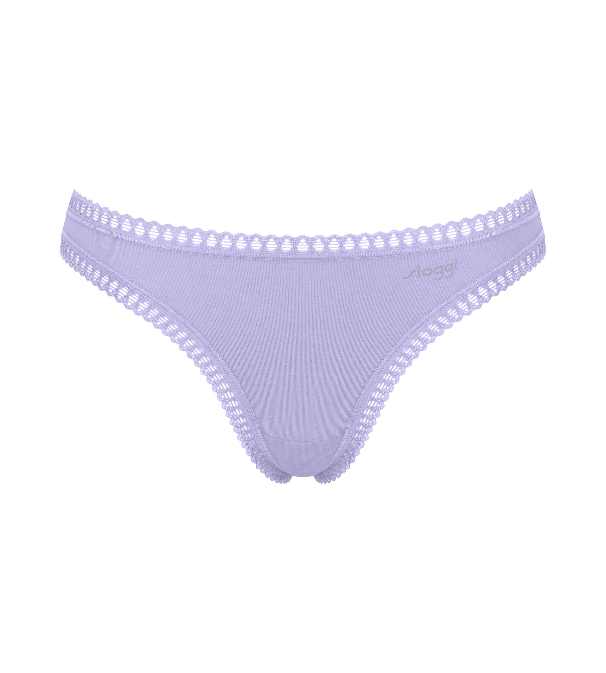 sloggi String »GO Crush« dehnbare Spitzendetails, Multipack, Cotton-Mix, bequem