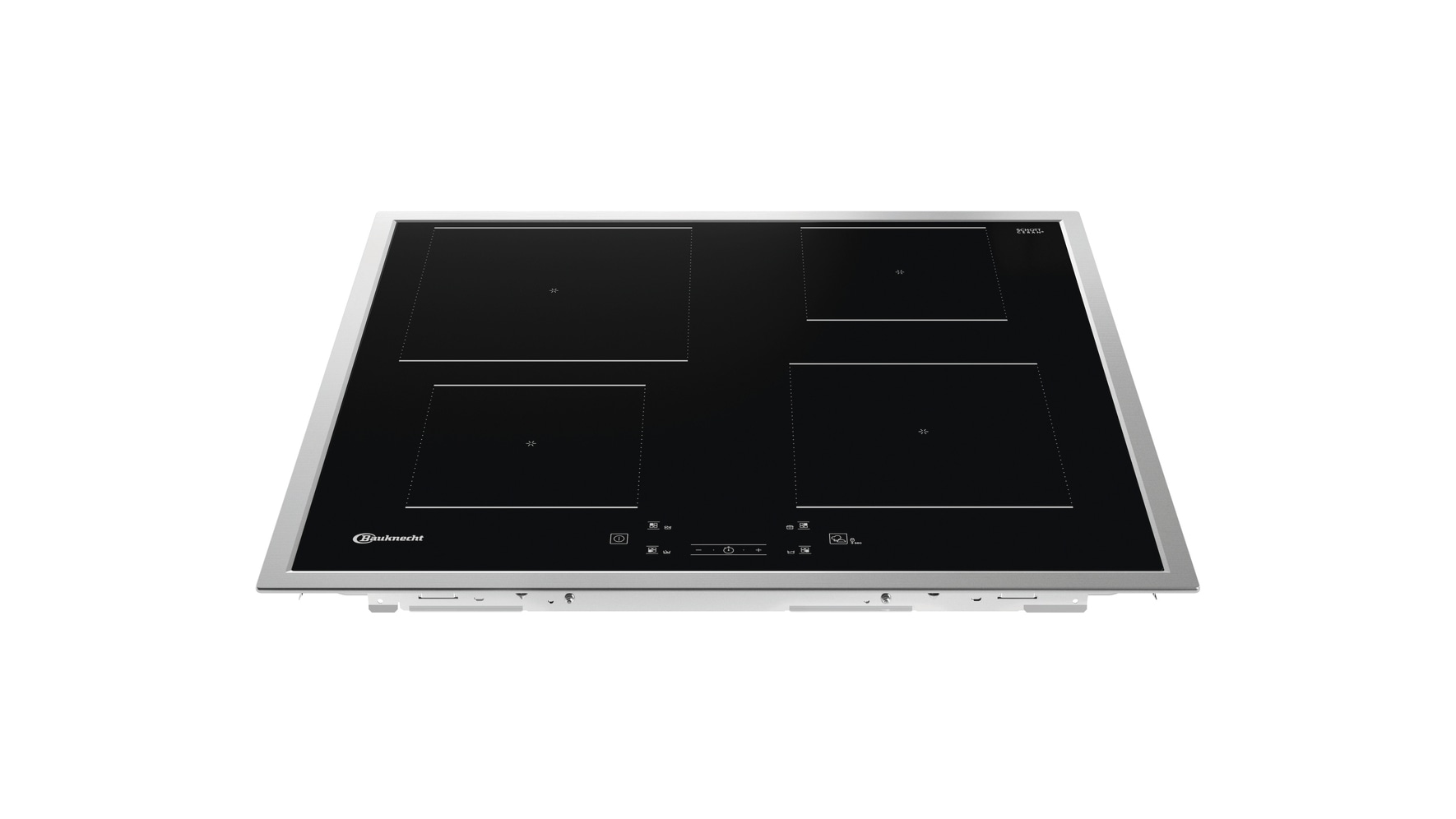 BAUKNECHT Backofen-Set »BAKO 740 IND IN« mit 1-fach-Teleskopauszug Hydrolyse Set, 2 Stk. tlg. Hydrolyse - Reinigung mit der natürlichen Kraft des Dampfes bei 90 °C