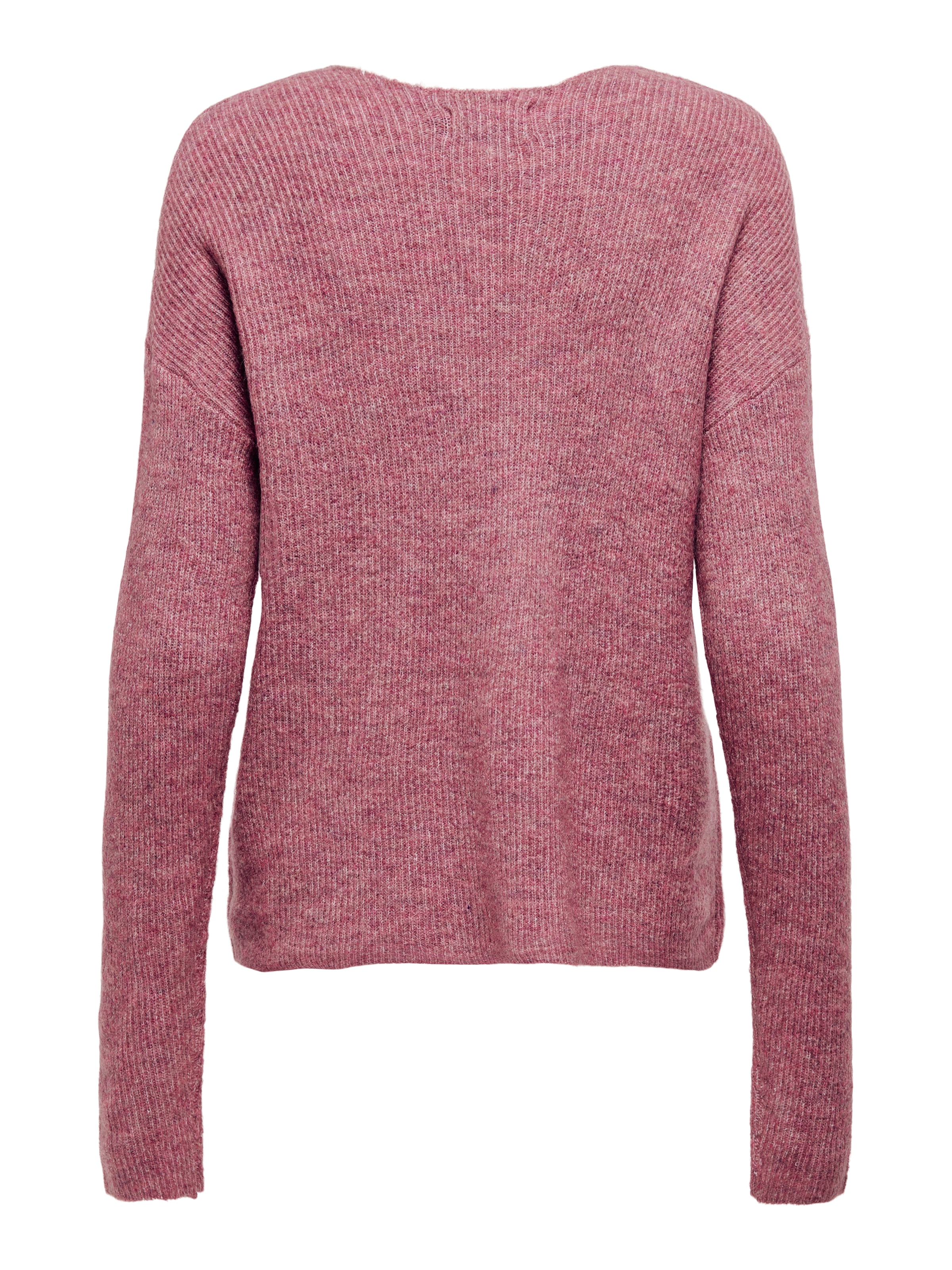 ONLY »ONLCAMILLA V-NECK L/S PULLOVER KNT NOOS« Materialmix, regular fit