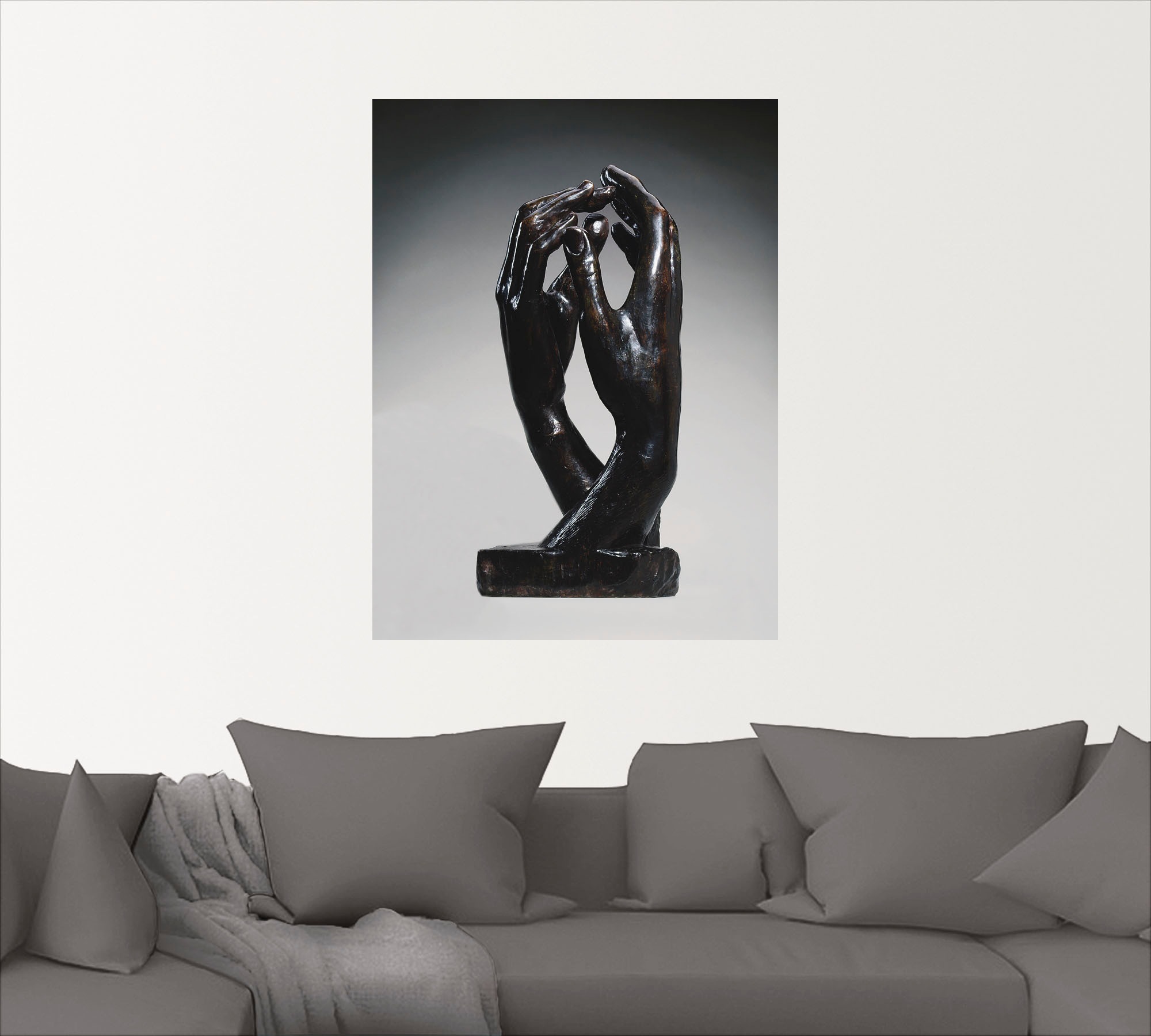 Artland Wandbild »La Cathedrale«, Körper, (1 St.), als Leinwandbild, Wandaufkleber oder Poster in versch. Größen