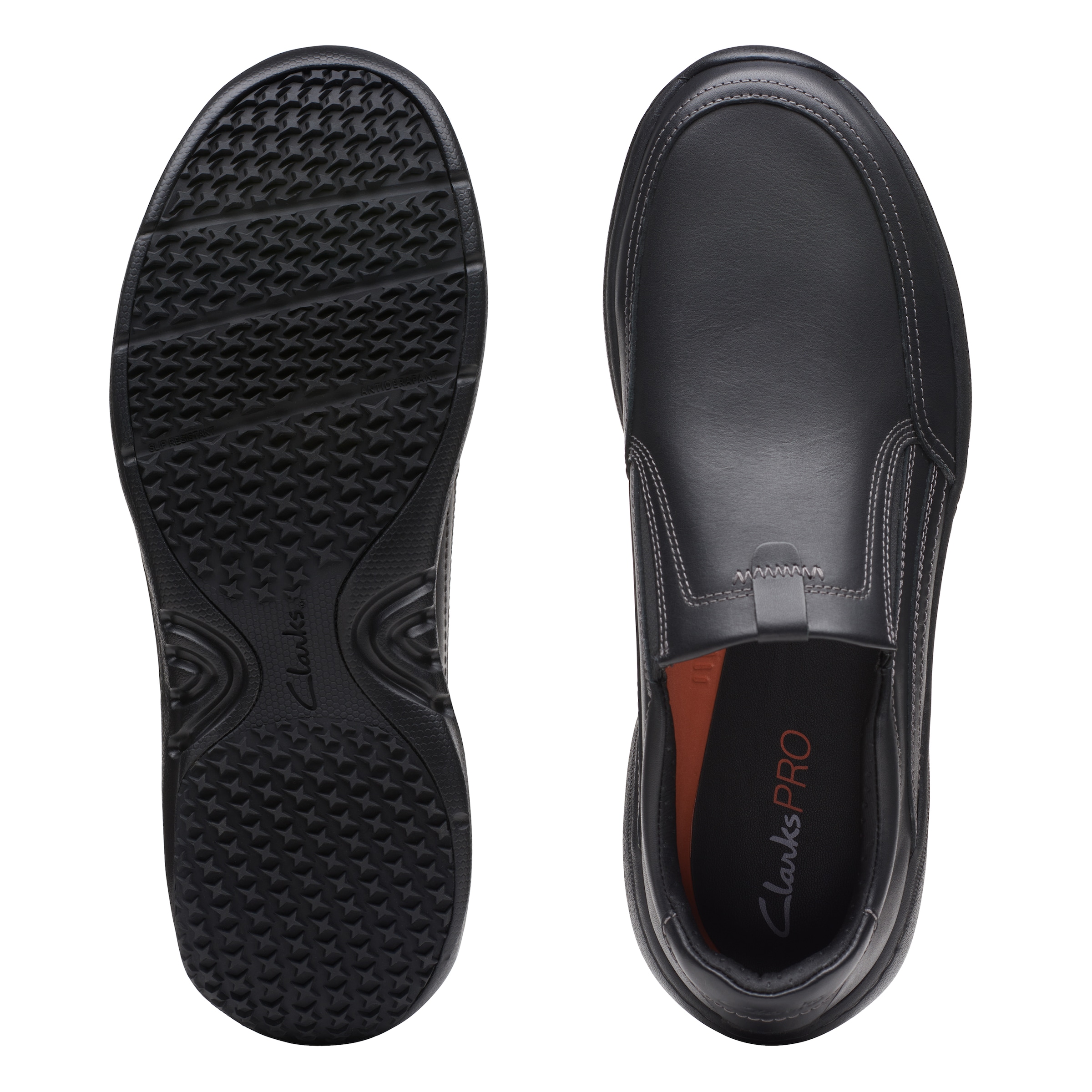 Clarks Slipper »ClarksPro Step«, Slip-On Sneaker, Schlupfschuh, Komfortschuh mit Gummizug