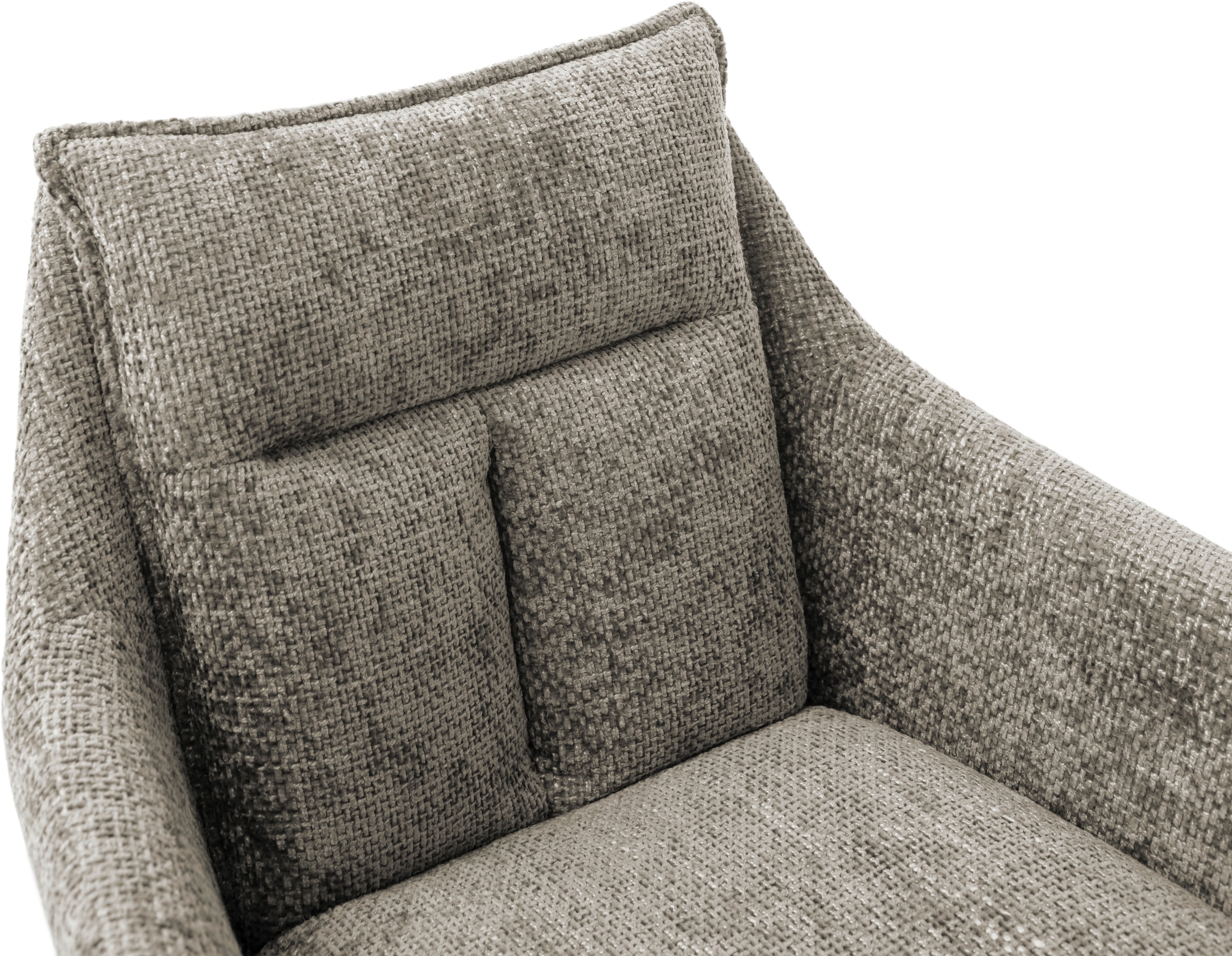 MCA furniture Bistrostuhl »Parker Tresenstuhl mit Armlehnen Tresenhocker«, (Set), 2 St., Struktur weich, Barhocker,Barmoebel,Barstuhl,360° drehbar,mit Lehne,belastbar 120 kg
