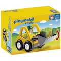 Playmobil® Konstruktions-Spielset »Radlader (6775), Playmobil 1-2-3«, Made in Europe