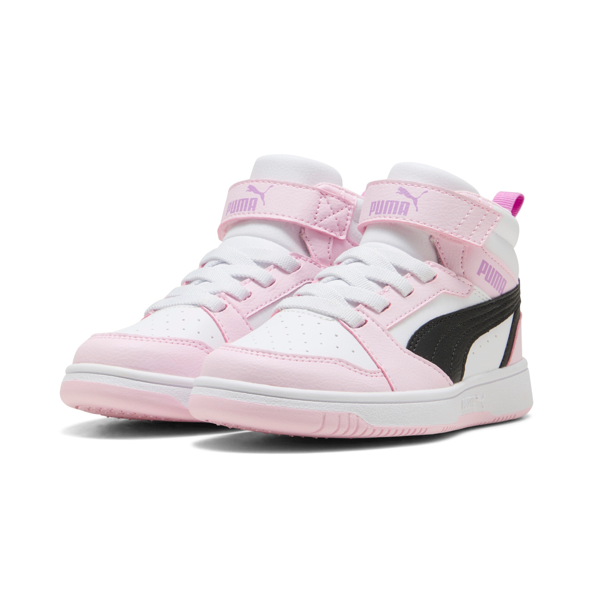 PUMA Sneaker »REBOUND V6 MID AC+ PS«  mit leicht profilierter Gummilaufsohle, mit Klettverschluss