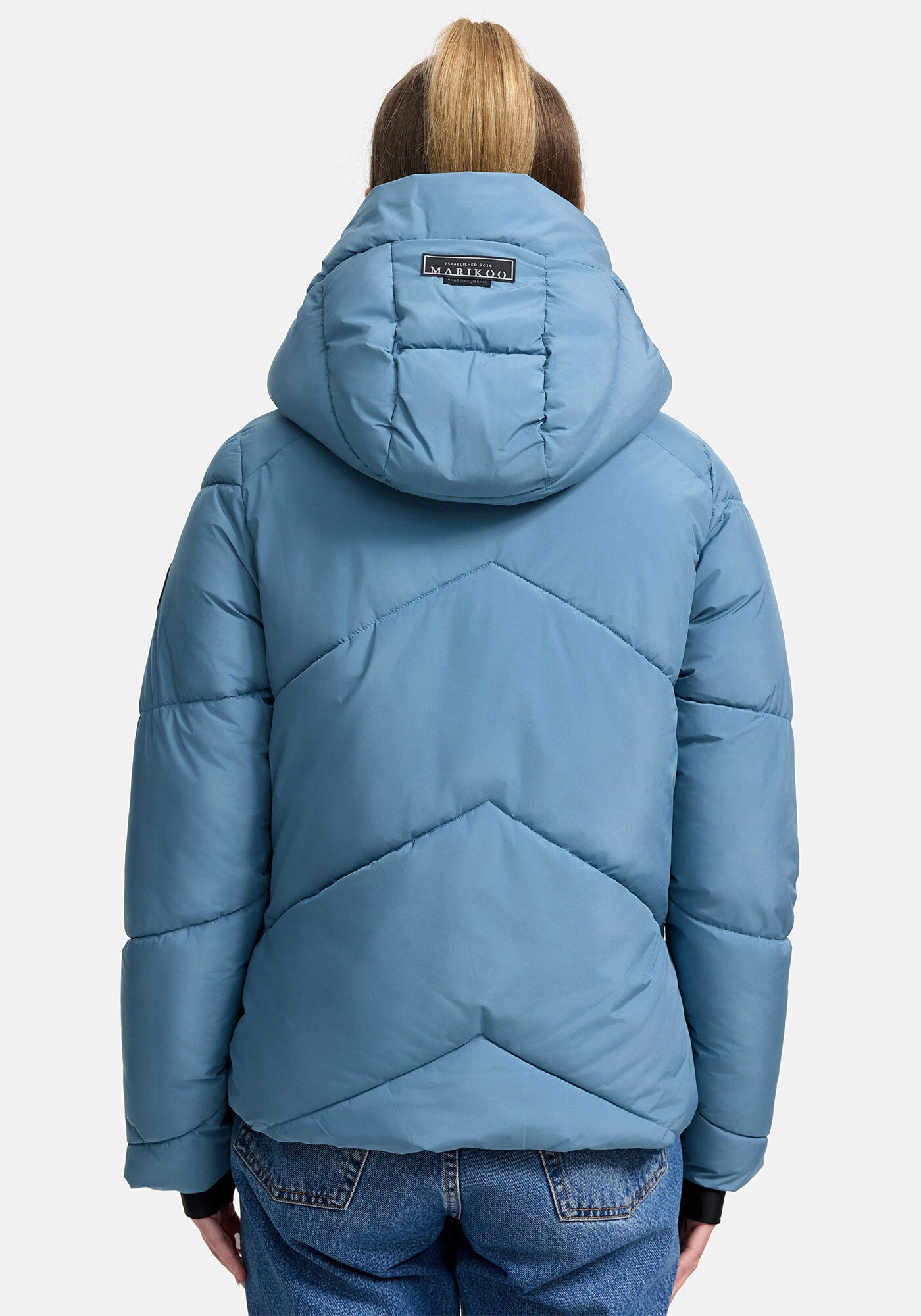 Marikoo Winterjacke »Marikoo Simaraa kurze Damen Winter Steppjacke N007«