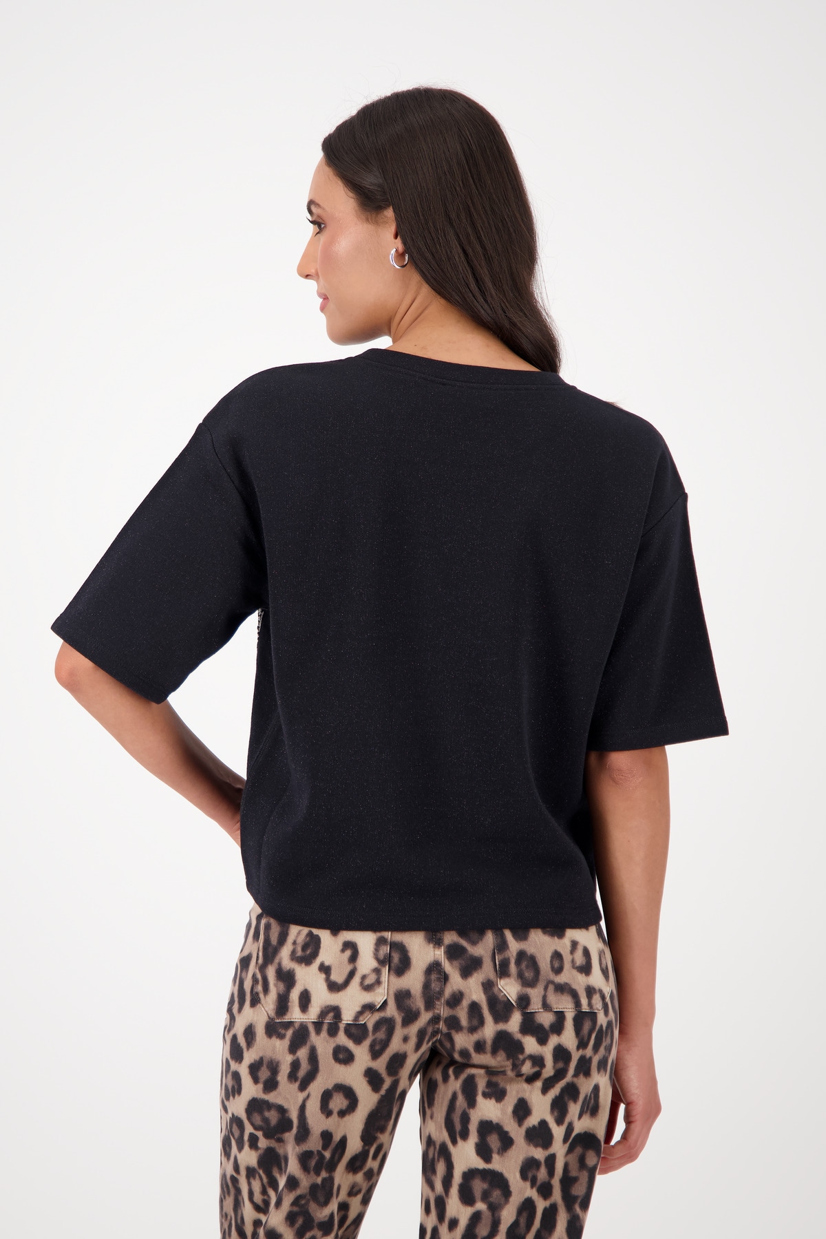 Monari Sweatshirt, mit Pailletten
