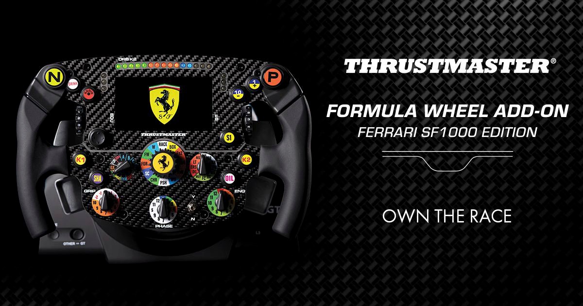 Thrustmaster Gaming-Lenkrad »Formula Wheel AddOn Ferrari SF1000 Edition«