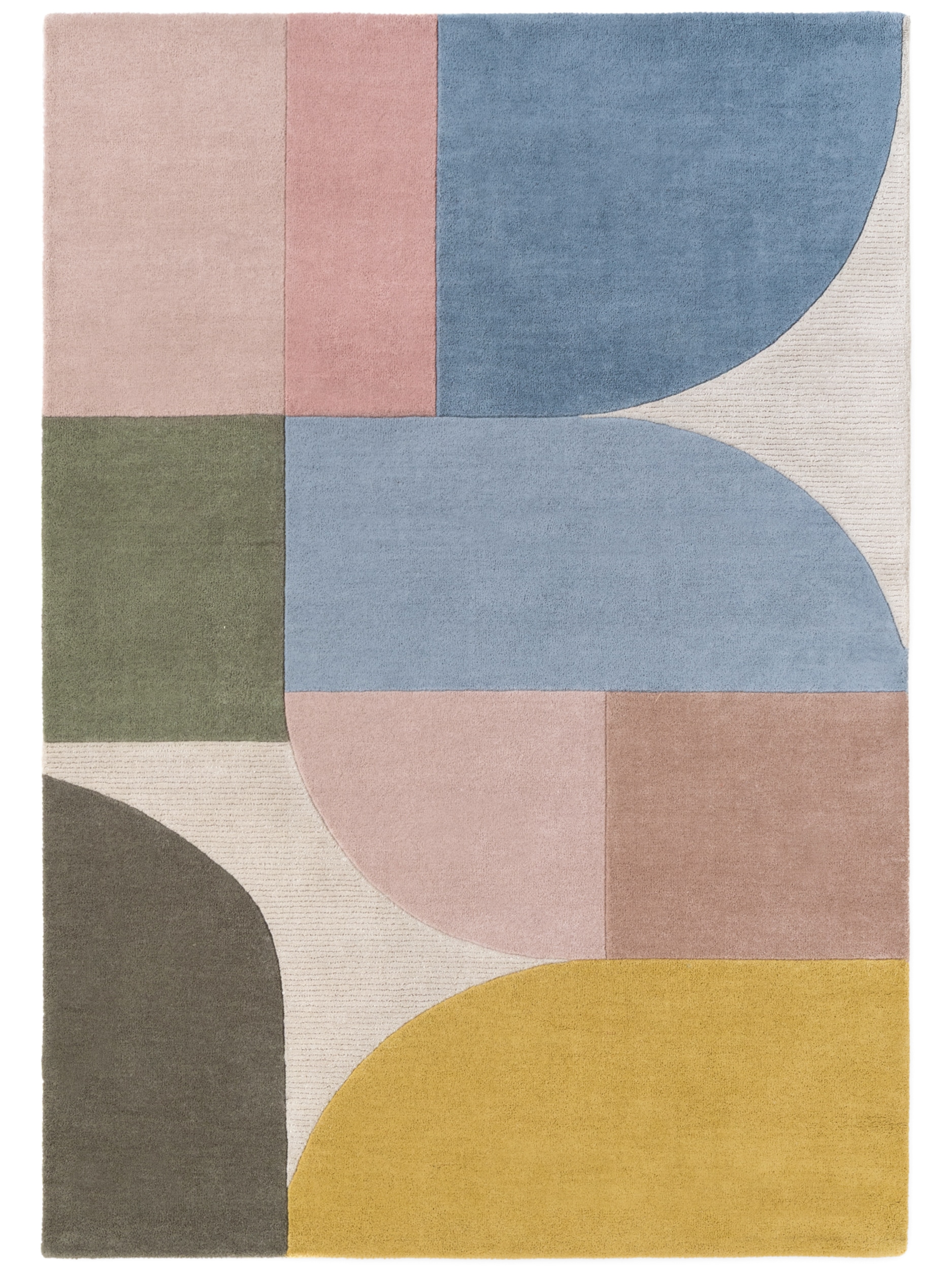 Ted Baker Wollteppich »Piccadilly« rechteckig 17 mm Höhe Wolle, Naturteppich, Handgemacht, Wohnzimmer, Schlafzimmer, bunt