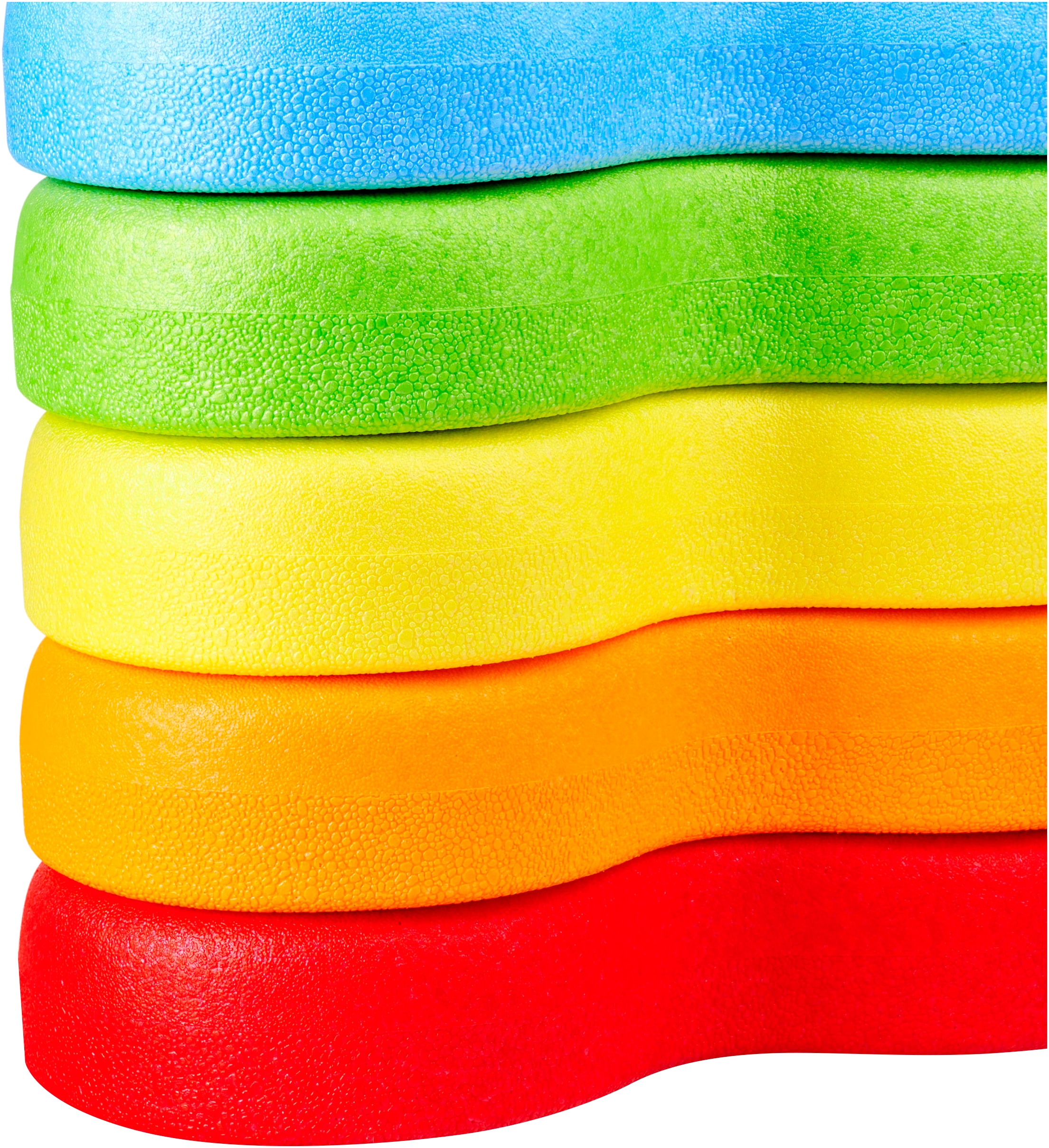 BIG Balancetrainer »BIG Heppy Rocks, Spielsteine«, (Set, 5 tlg.), mit drei verschiedenen Oberflächenstrukturen