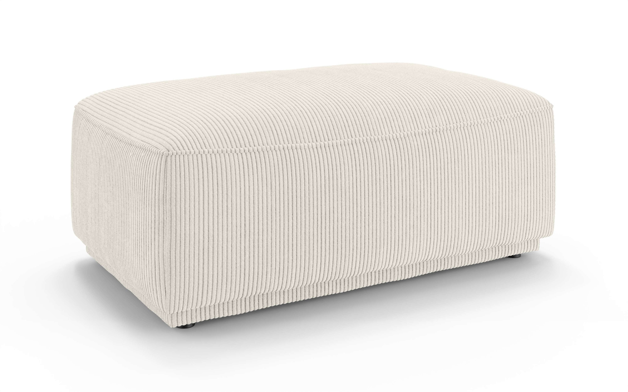 s.Oliver Polsterhocker »EMMERIK Sitzhocker mit Wellenfederung, Maße B/T/H: 124,5/70,5/48 cm« hoher Sitzkomfort, gemütlich und modern, passend zur Serie Emmerik