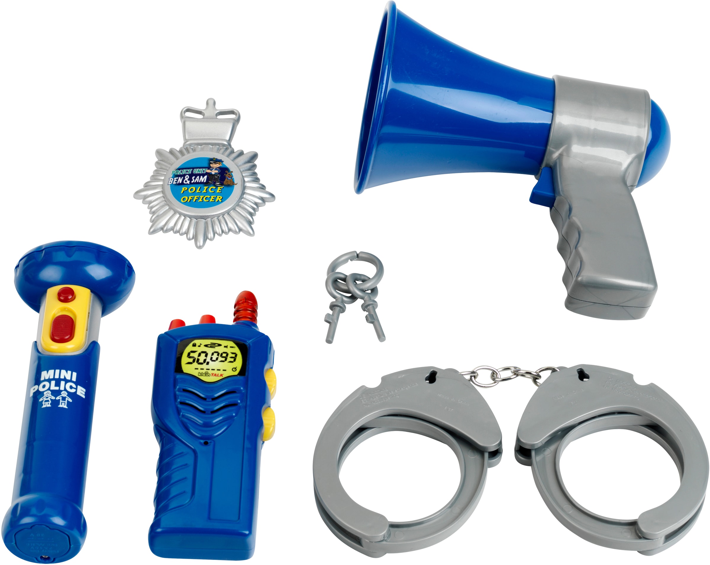 Klein Spielzeug-Polizei Einsatzset »Polizeikoffer«