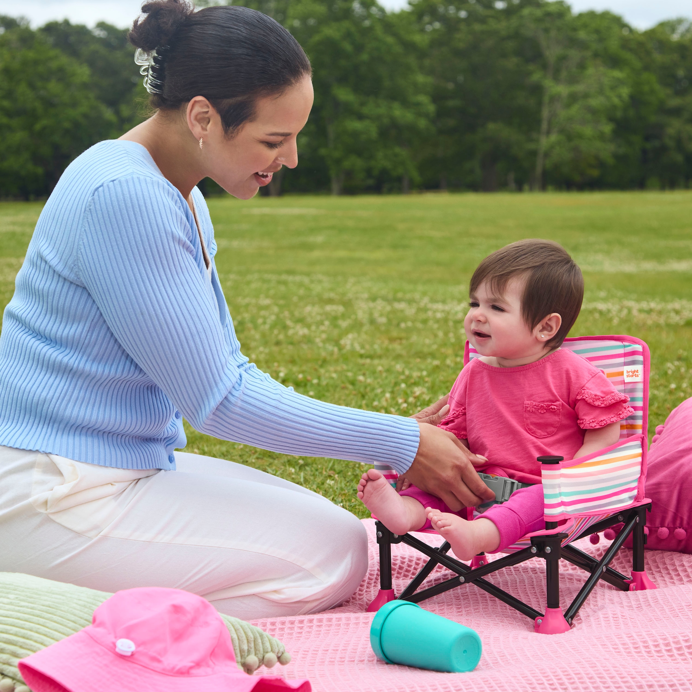 Bright Starts Tischsitz »MINNIE MOUSE Pop ‘N Sit™ Portable Booster Seat«