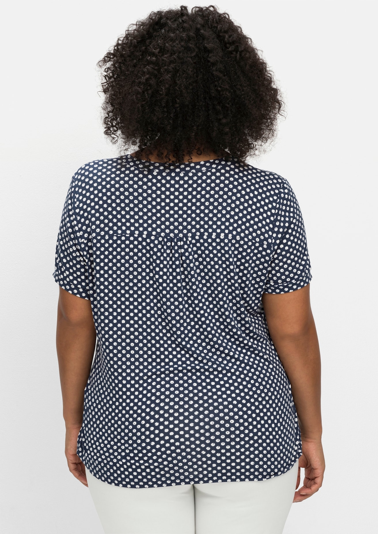 sheego by Joe Browns Kurzarmshirt »Blusenshirt« 1 Stk.