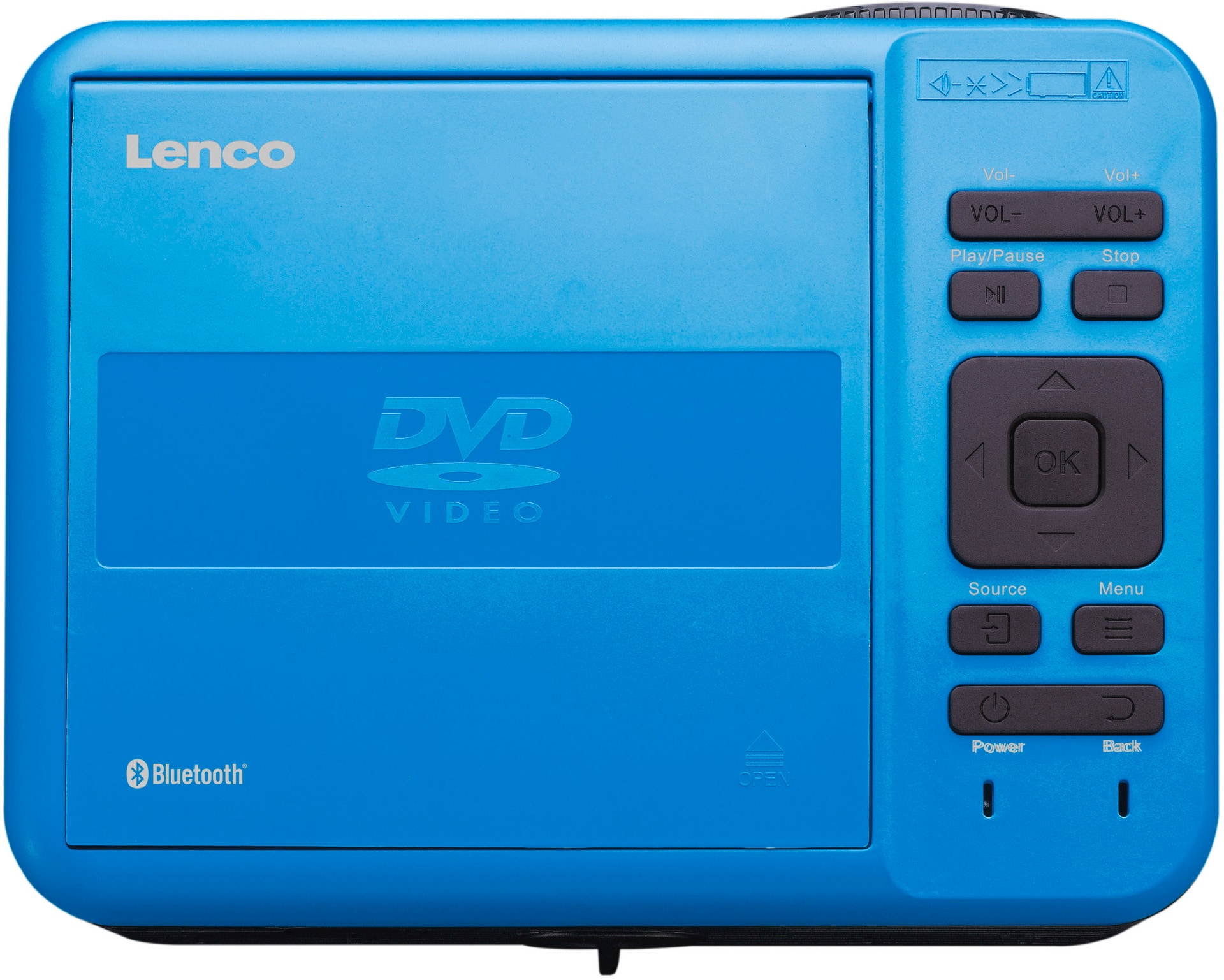 Lenco LCD-Beamer »LPJ-500BU«, (04.05.00), integrierter DVD-Player und Bluetooth