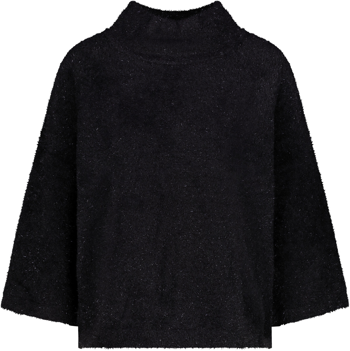Monari Stehkragenpullover »Pullover Lurex« Regular fit mit Rundhalsausschnitt