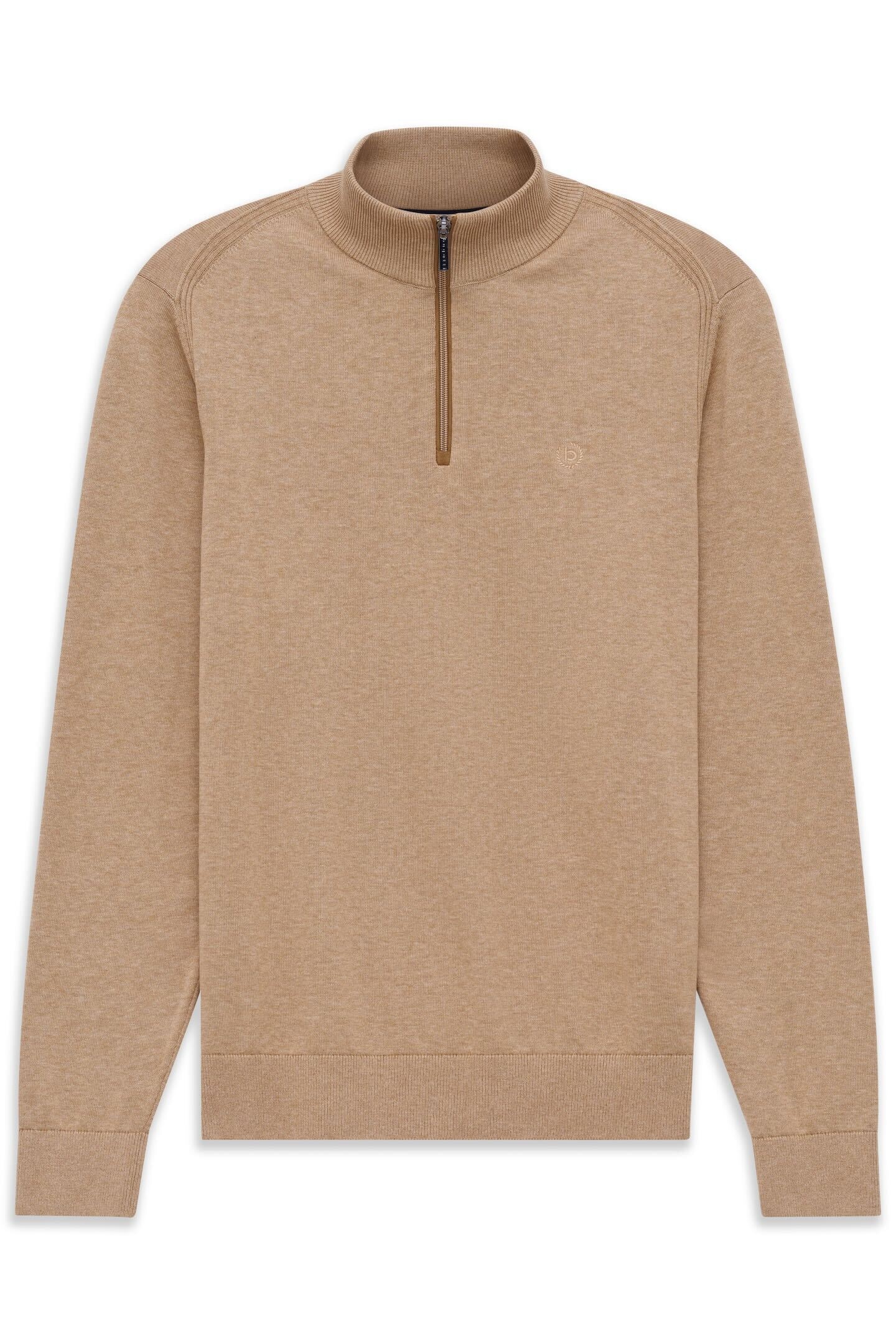 bugatti Troyer »Regular Fit« aus Baumwolle mit Stehkragen