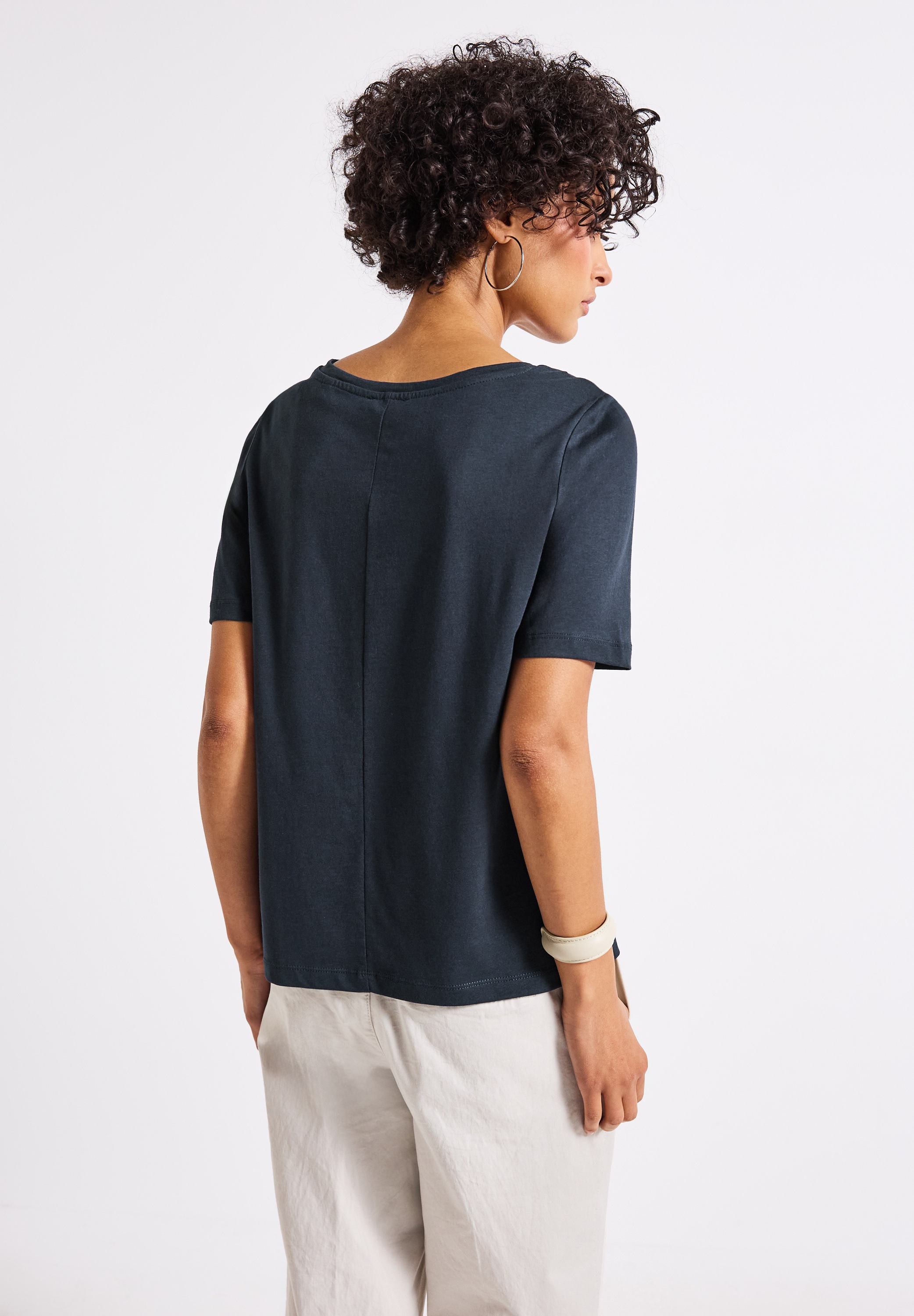 STREET ONE T-Shirt, mit Schriftzug