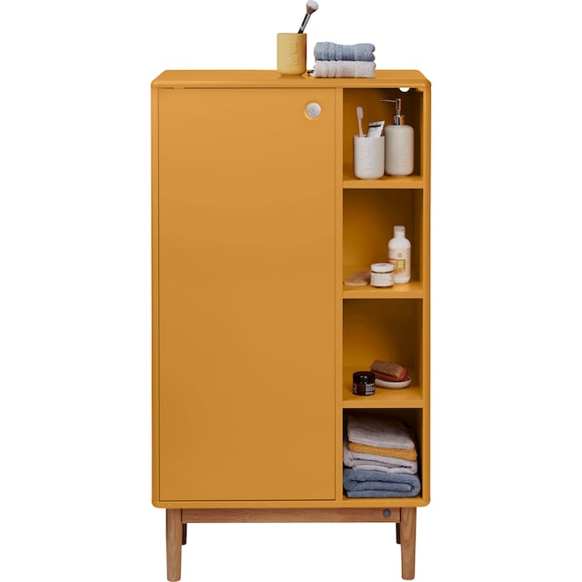 TOM TAILOR HOME Midischrank »COLOR BATH«, mit 1 Tür, mit Füßen in Eiche  geölt, Breite 65 cm auf Raten bestellen