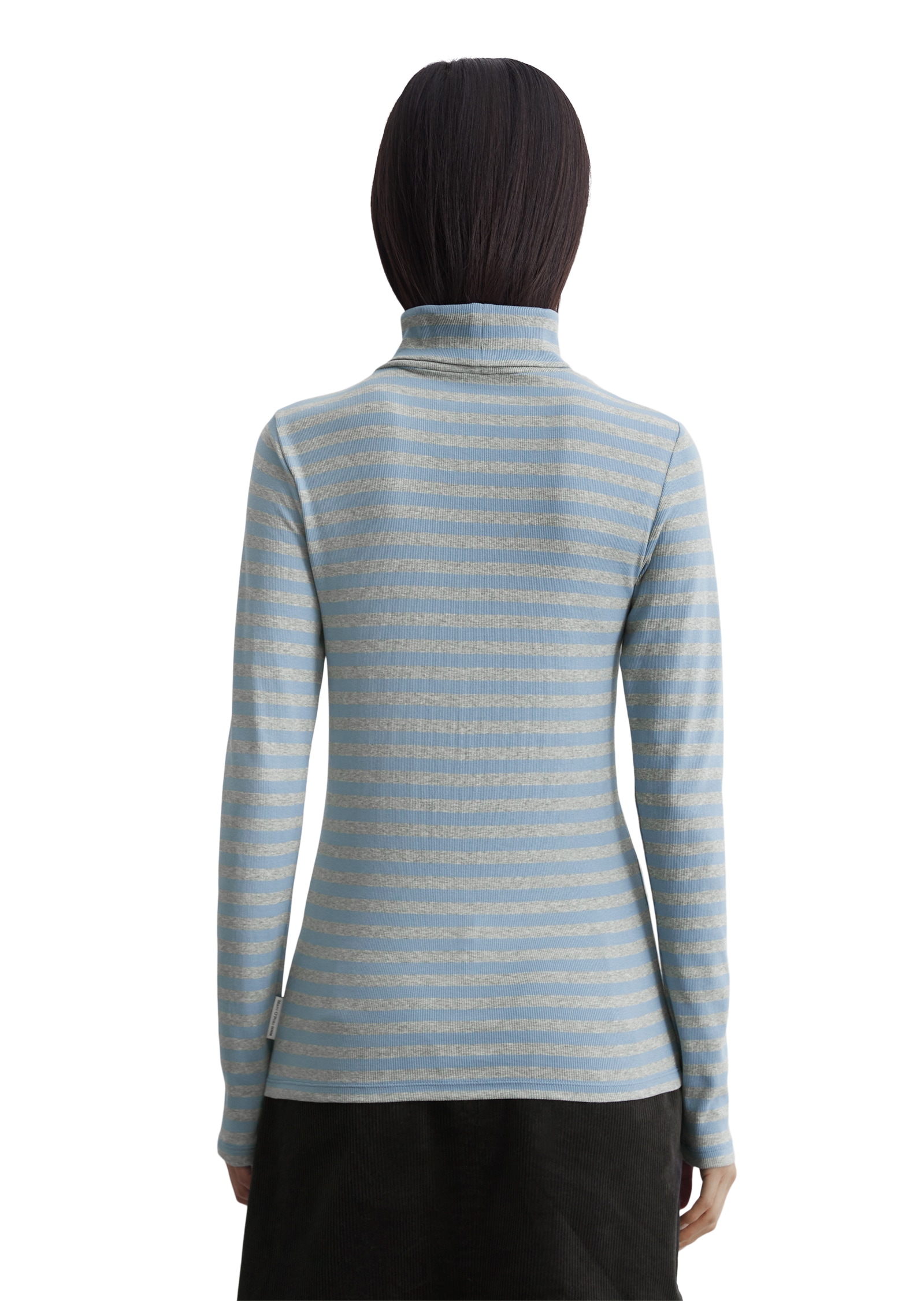 Marc O'Polo DENIM Langarmshirt, mit Rollkragen