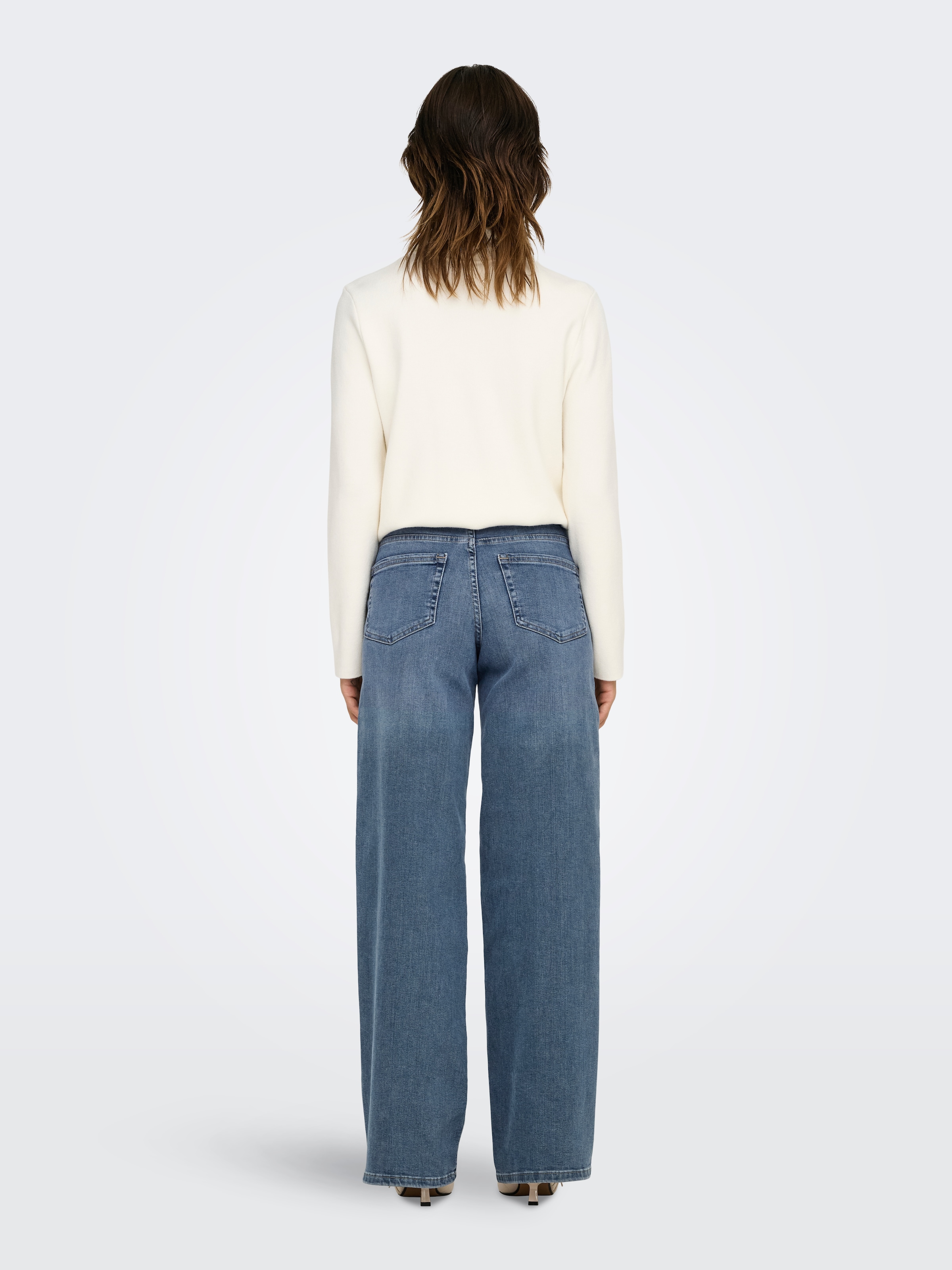 ONLY High-waist-Jeans »ONLMADISON BLUSH HW WIDE DNM TAI853 NOOS«