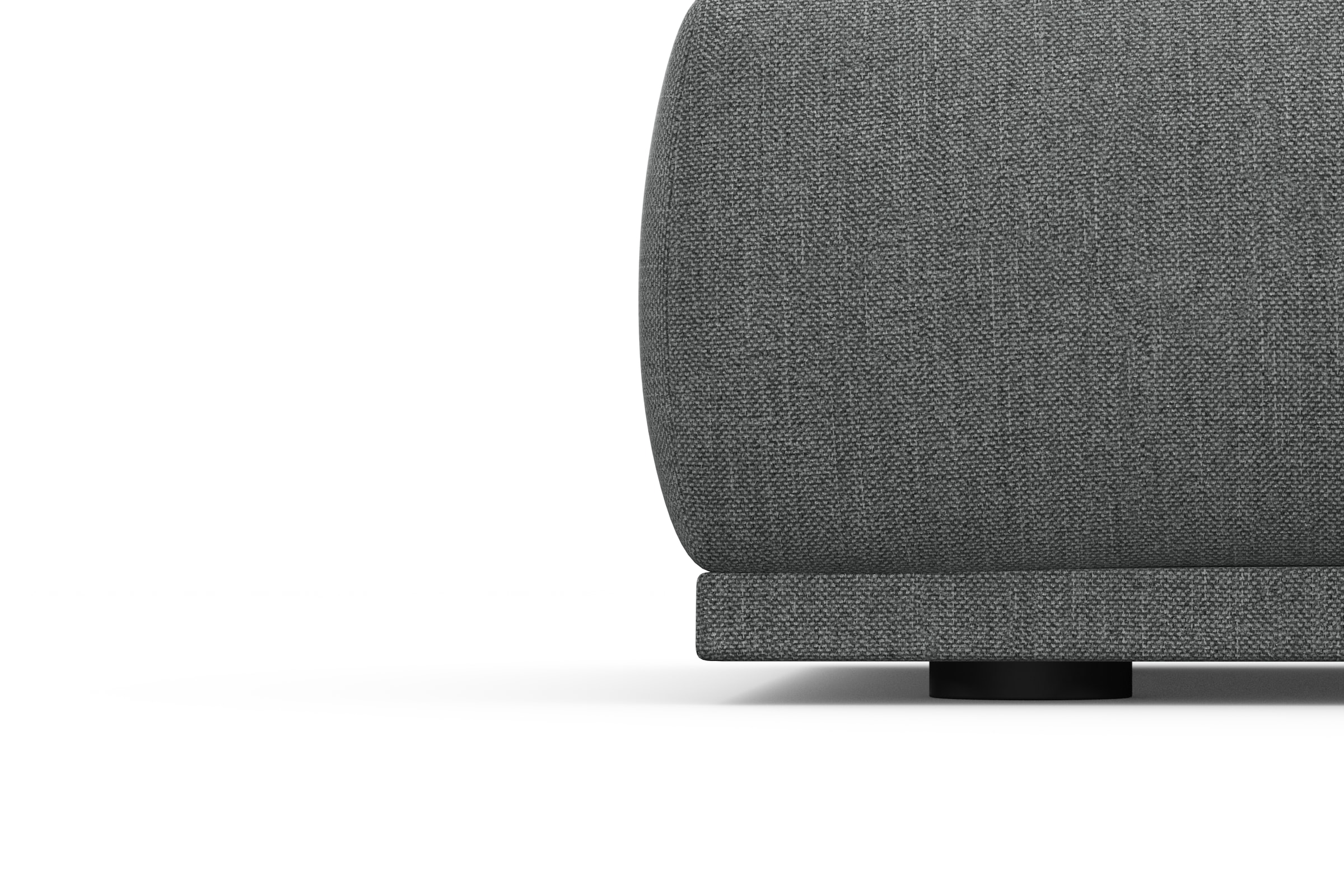 TRENDMANUFAKTUR Hocker »Braga, mit hochwertigem Kaltschaum, quadratisch, in Cord erhältlich«, (1 St.), moderner Polsterhocker, 85/42/85 cm (B/H/T)