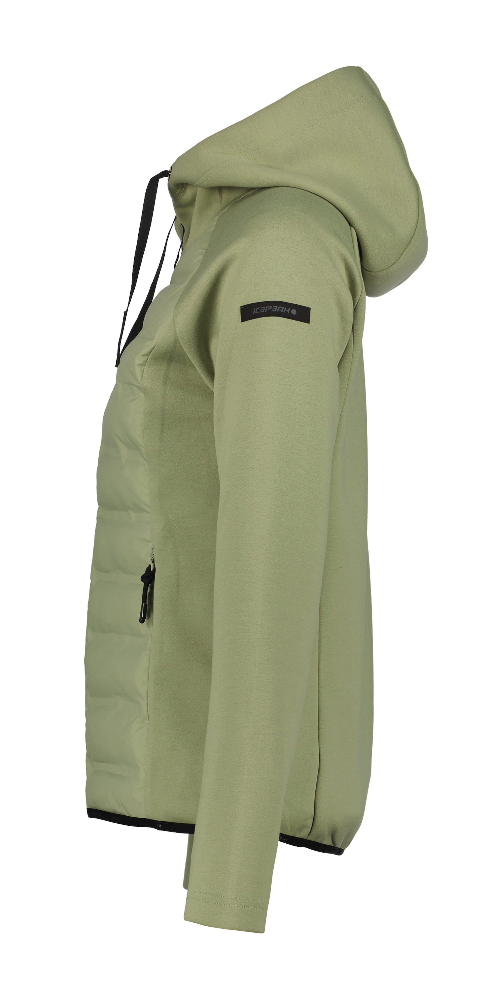 Icepeak Hybridjacke »ICEPEAK ASHBURN« für Erwachsene, mit wärmenden Materialeigenschaften, mit Kordelzügen