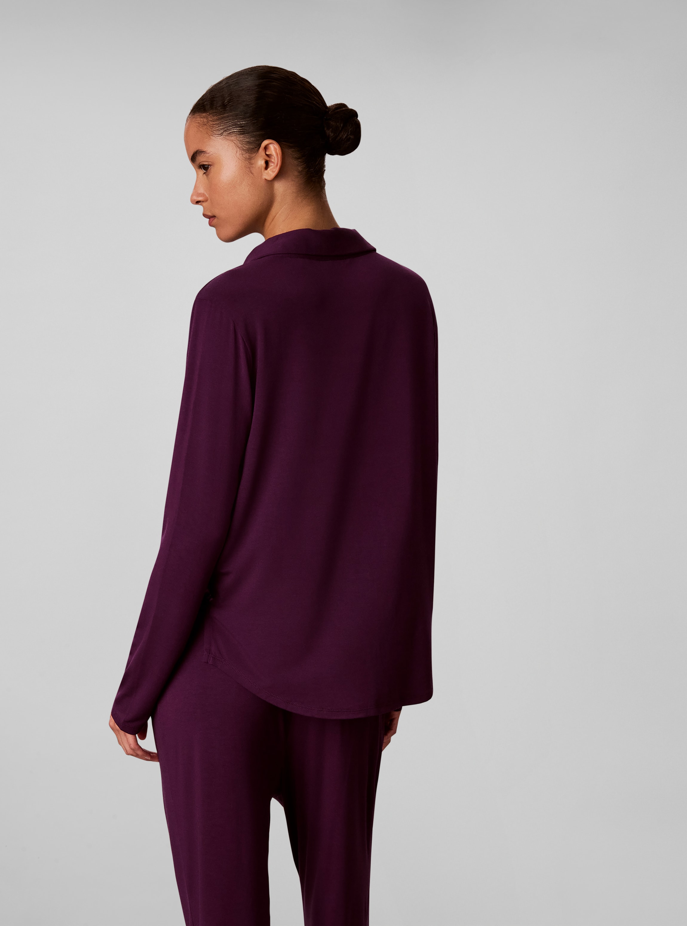 Calvin Klein Underwear Pyjama »SHIRT SET« Regular fit mit V-Ausschnitt