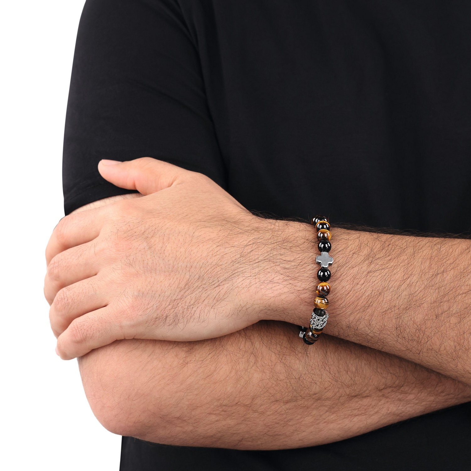 Amor Armband »Kreuz« mit Achat