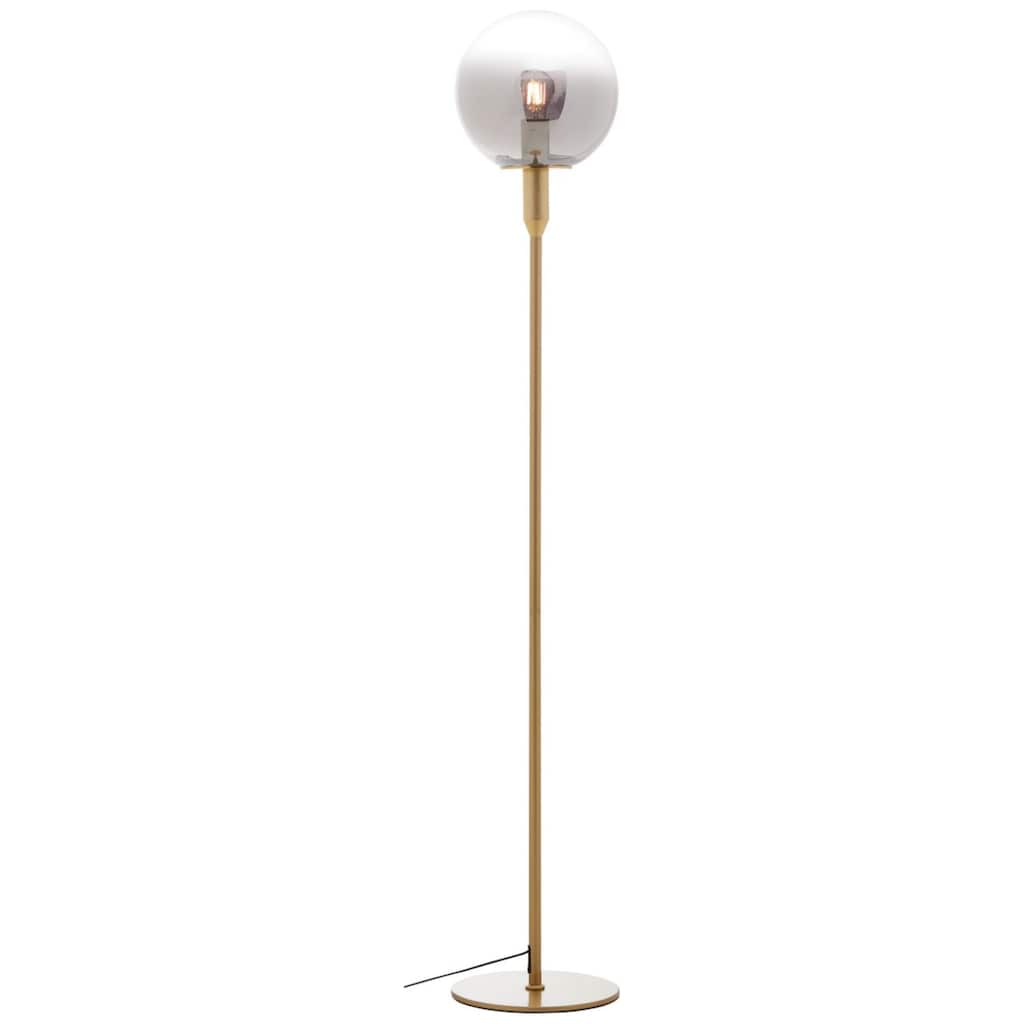 Brilliant Stehlampe »Gould«, 1 flammig-flammig, Standleuchte mit Rauchglas - 146cm Höhe x 25cm Ø - E27 Fassung