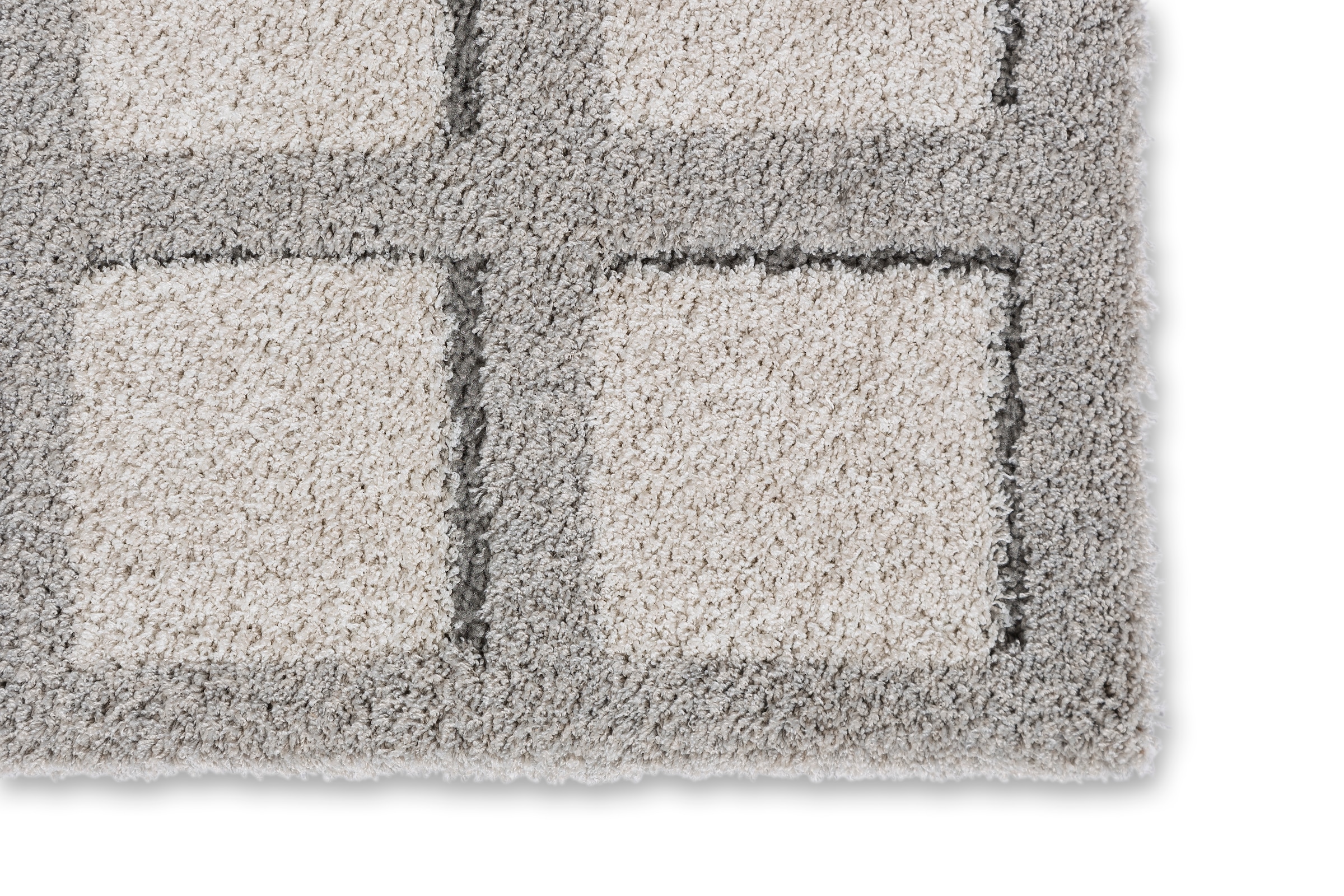 SCHÖNER WOHNEN-Kollektion Teppich »Amaze 243«, rechteckig, 17 mm Höhe, weicher grafischer Kurzflor, Wohnzimmer, Schöner Wohnen Kollektion