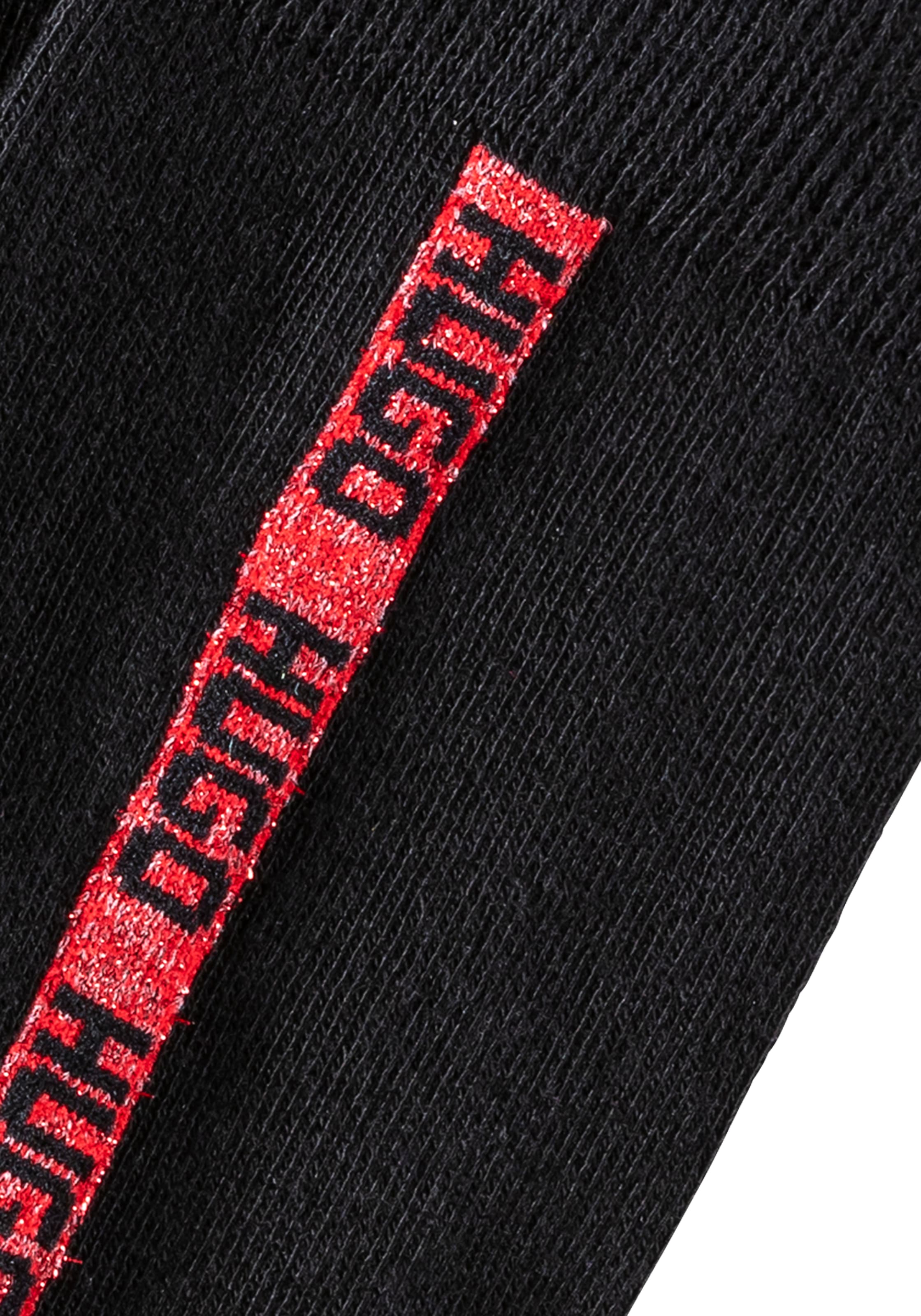 HUGO Underwear Freizeitsocken »2P RS GIFT LUREX CC«, (Packung, 2 Paar, 2er-Pack), mit Label
