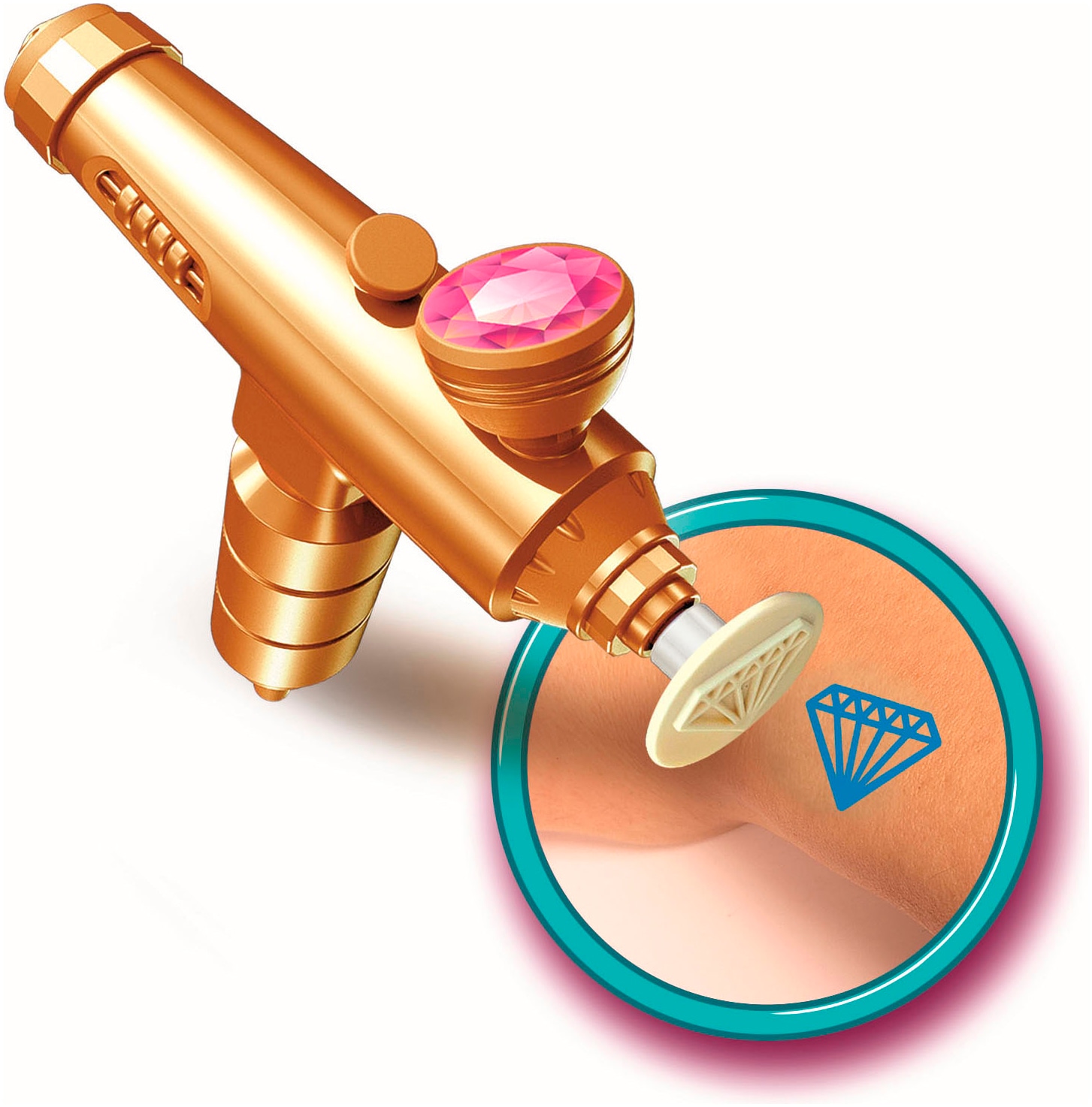 Clementoni® Kreativset »Crazy Chick, Tattoo-Studio«